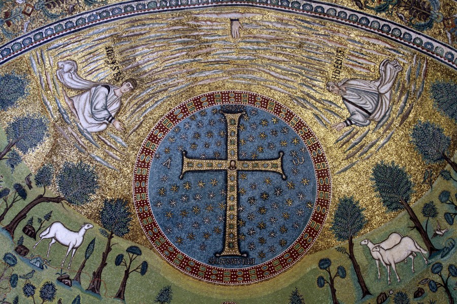 Transfiguration scene - Sant'Apollinare in Classe - Ravenna 2016