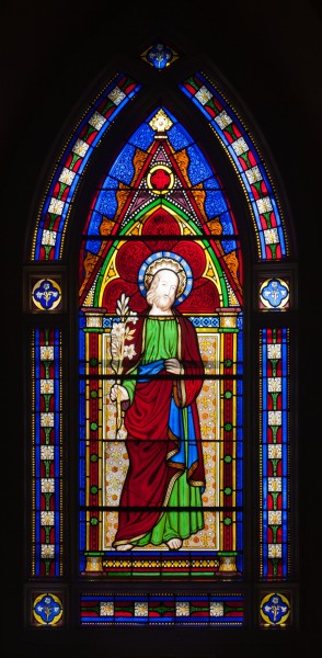 Tullow Church of the Most Holy Rosary North Transept Window Saint Joseph 2013 09 06