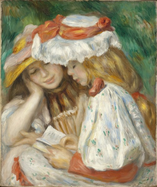 Two Girls Reading LACMA M.68.46.1