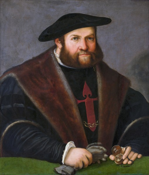 Ulrich Ehinger as Knight of the Order of Santiago, by Christoph Amberger