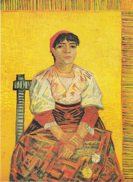 Van Gogh - Die Italienerin (Agostina Segatori)