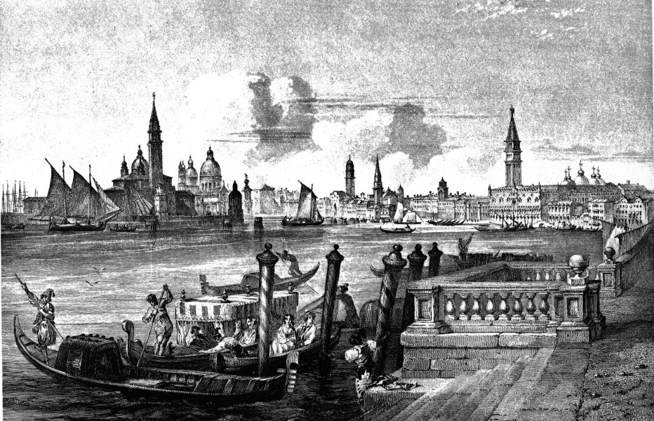 Venezia panoramic c1850