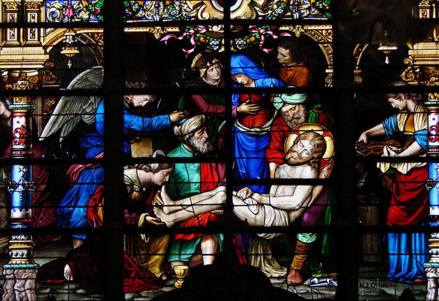 Vitrail Saint Sépulcre Eglise Saint-Michel 41208