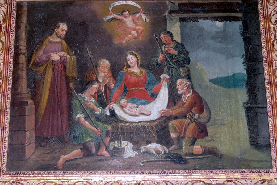 Waxenberg St.Joseph - Gemälde Anbetung der Hirten