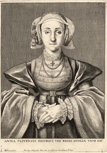 Wenceslas Hollar - Anne of Cleves