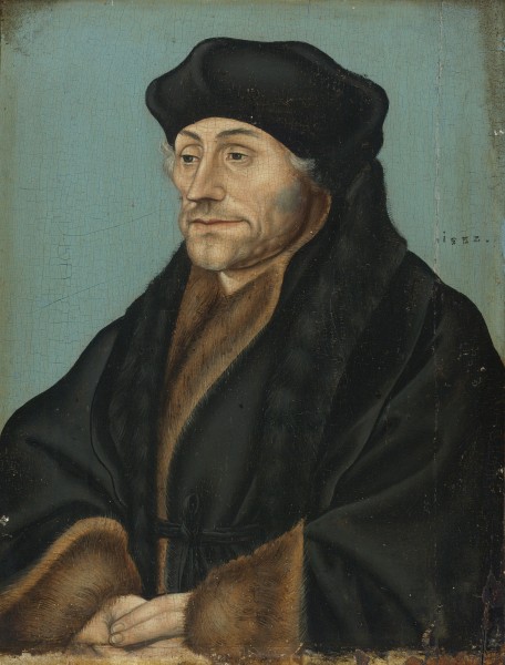 Werkstatt von Lucas Cranach d.Ä. - Porträt des Erasmus von Rotterdam