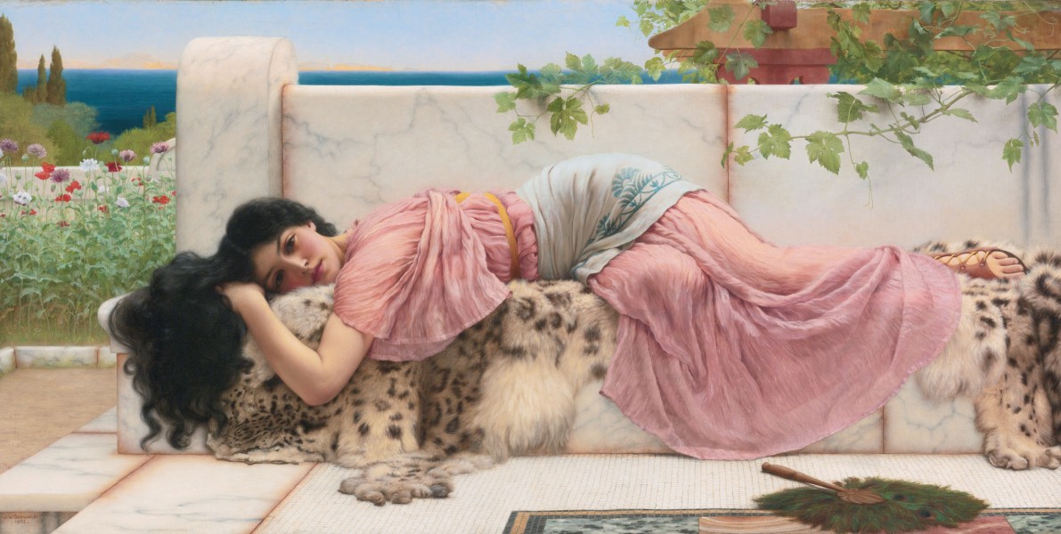 When the heart is young, by John William Godward