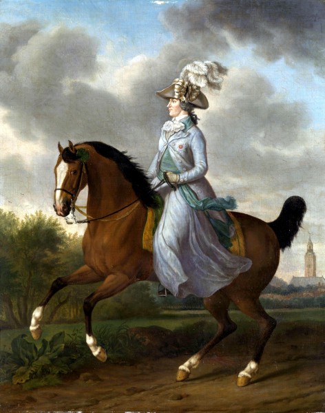 Wilhelmina of Prussia (1751-1820) by Tethart Philipp Christian Haag