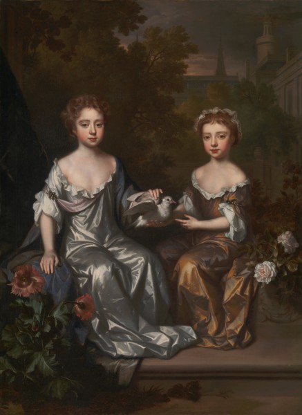 Willem Wissing - Portrait of Henrietta and Mary Hyde - Google Art Project