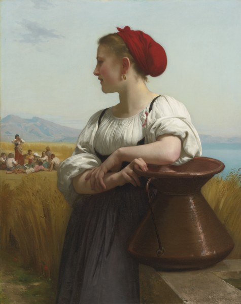 William-Adolphe Bouguereau - Moissonneuse (1868)