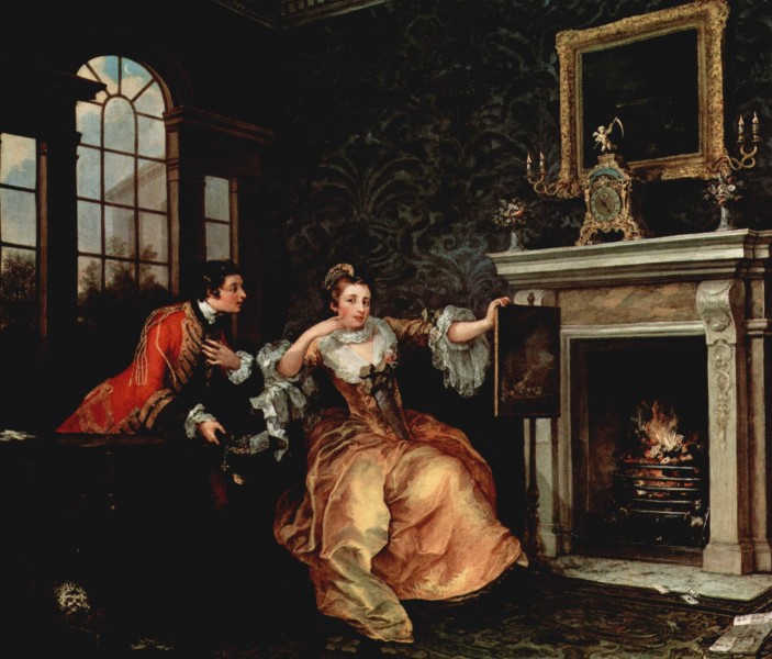 William Hogarth The Lady's Last Stake