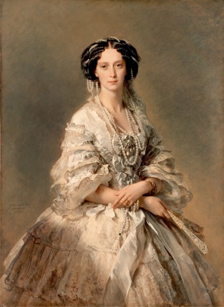 Winterhalter, Francois Xavier - Portrait of Empress Maria Alexandrovna