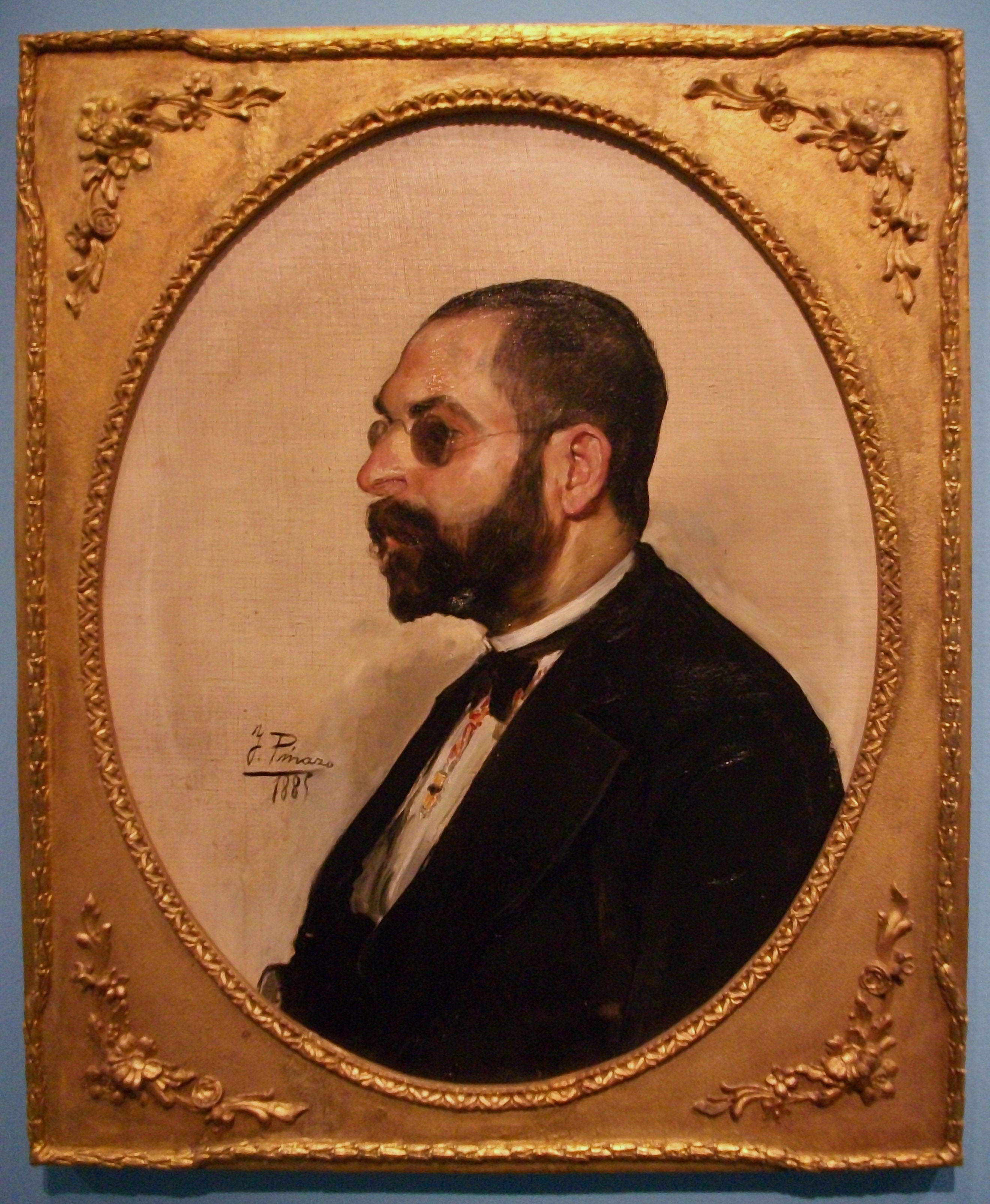 Retrat de Constantí Llombart, Ignasi Pinazo 1885