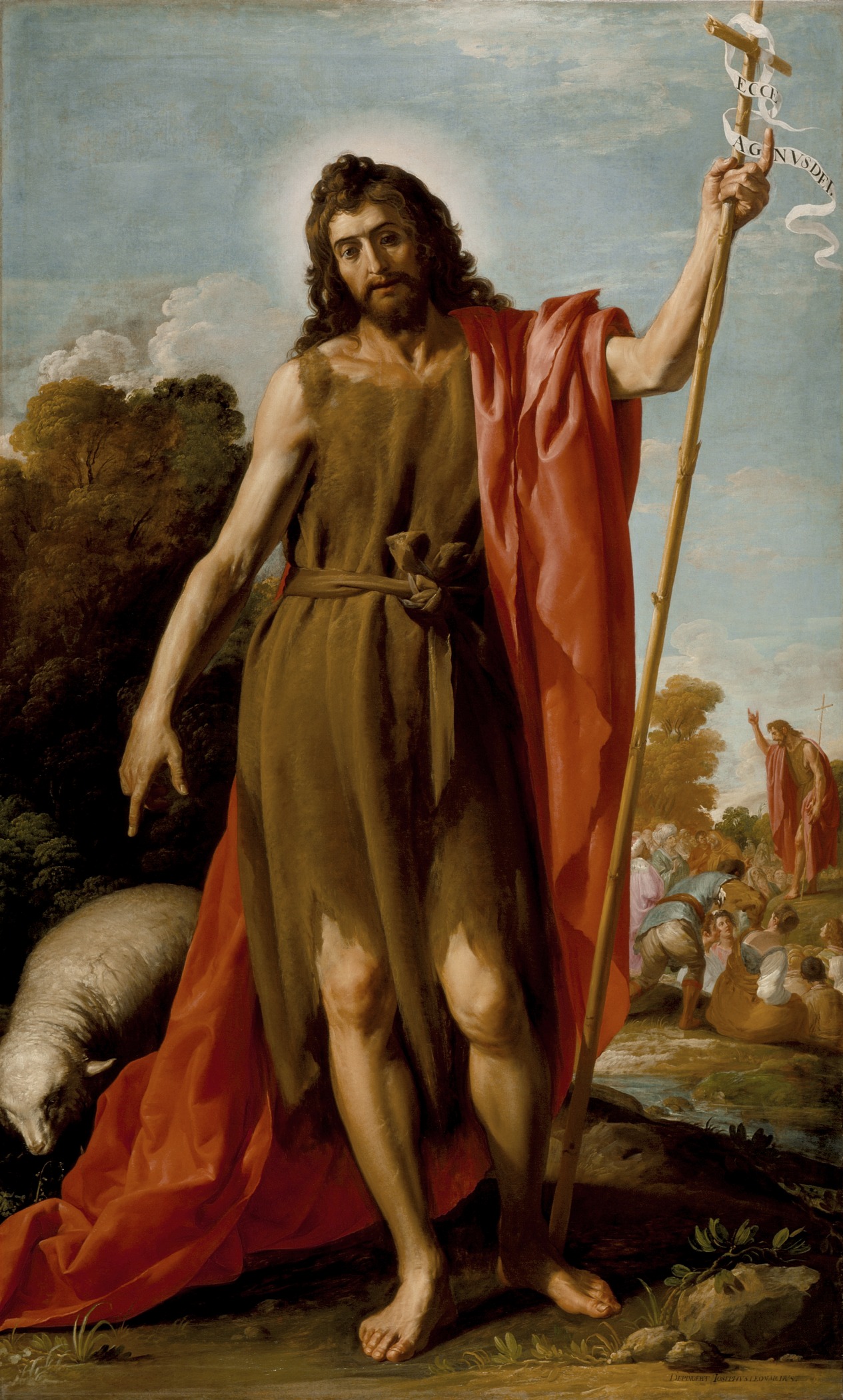 Saint John the Baptist in the Wilderness LACMA 47.8.29