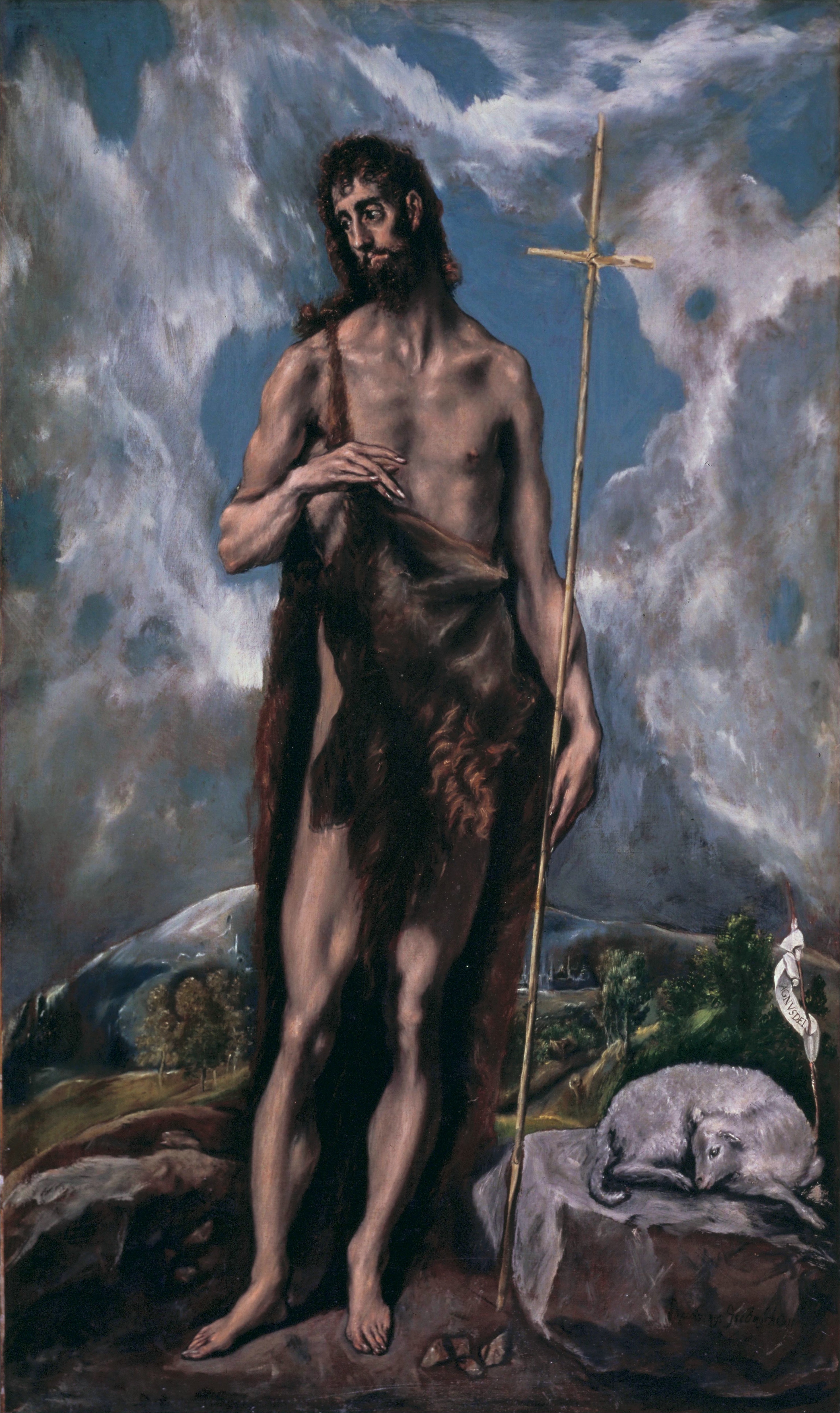 San Juan Bautista -El Greco
