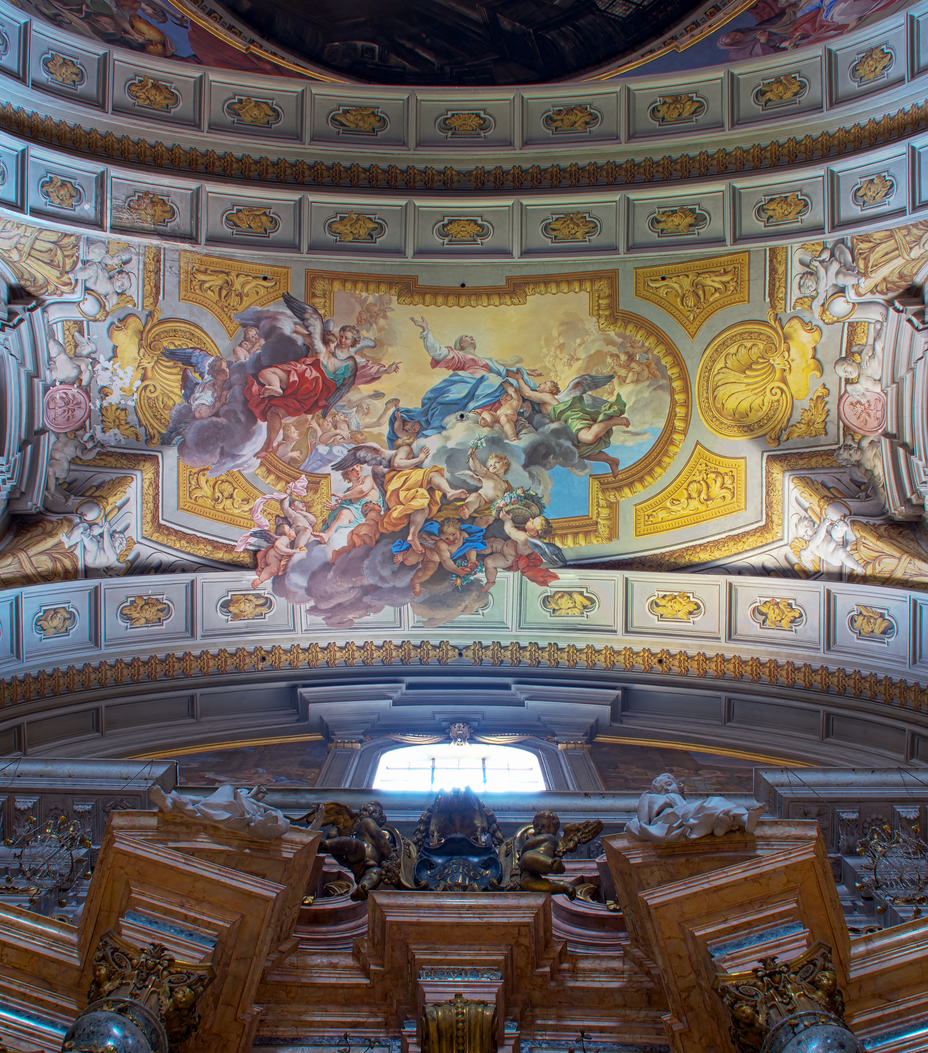 Sant'Ignazio (Rome) - Fresco HDR