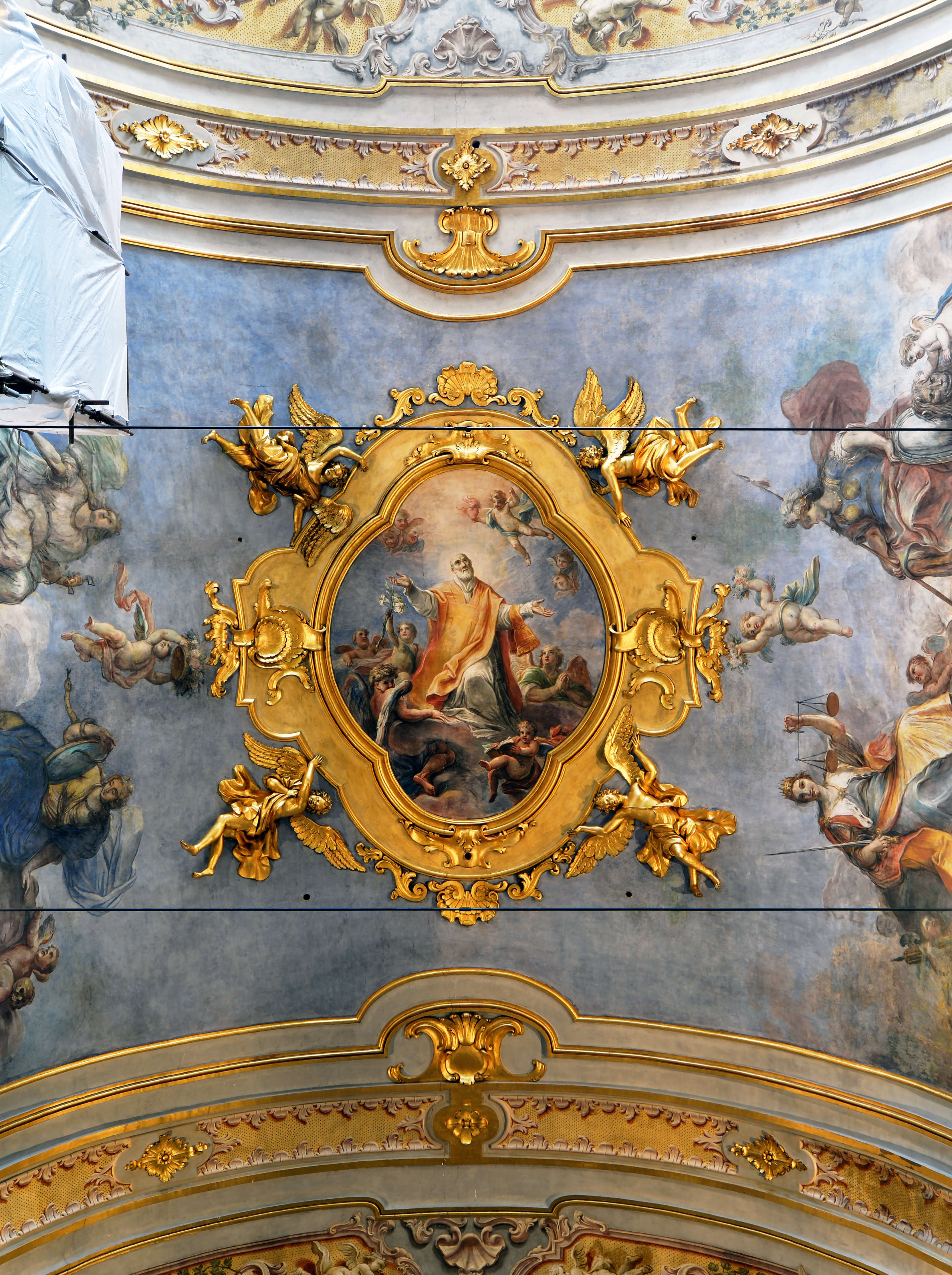 Santa Maria sopra Minerva (Assisi) - Ceiling