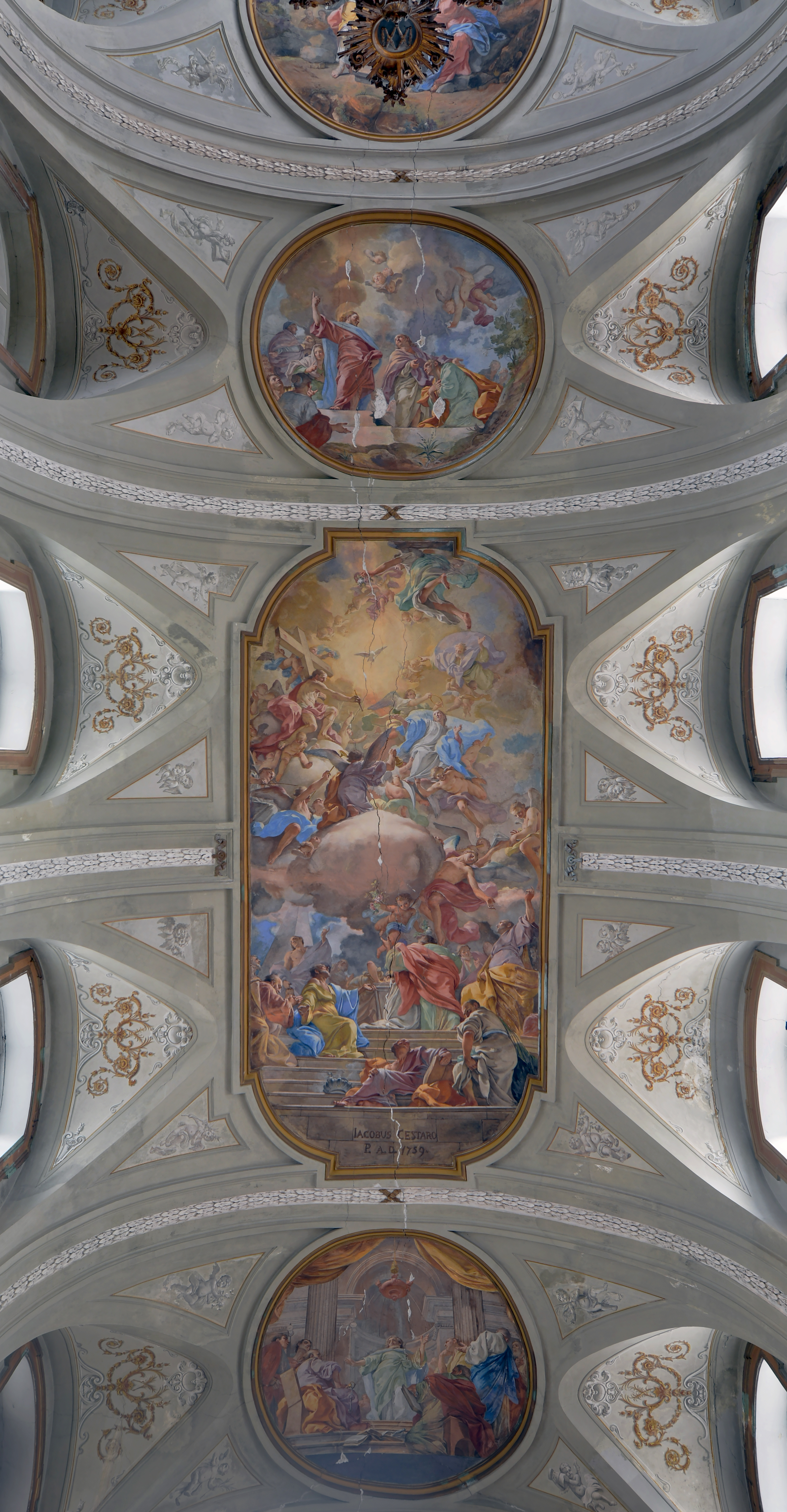 Santi Filippo e Giacomo (Naples) - Ceiling