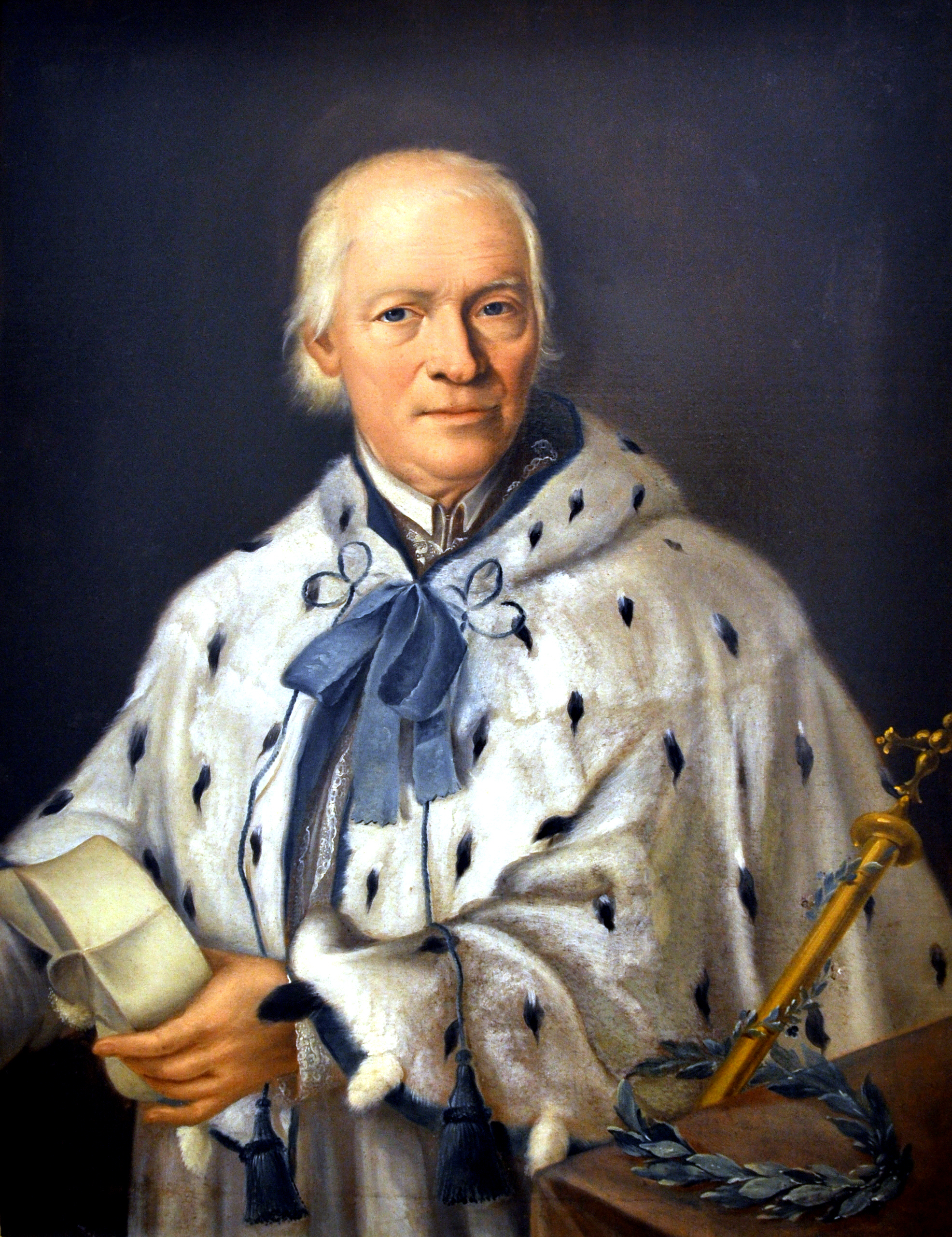 Schussenried Chorherr Laurentius Aberle c1778