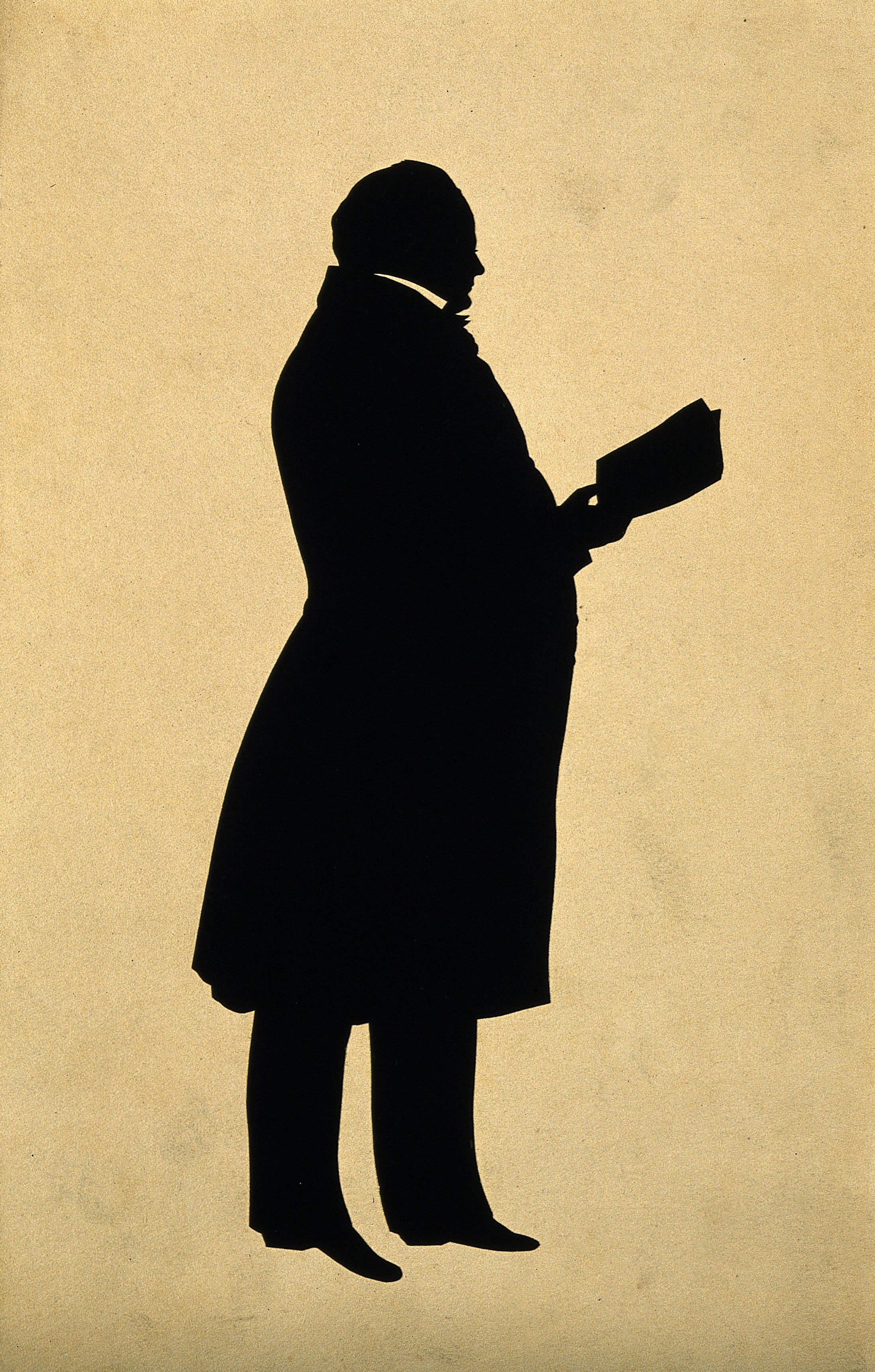 Sir Astley Paston Cooper. Silhouette. Wellcome V0001254