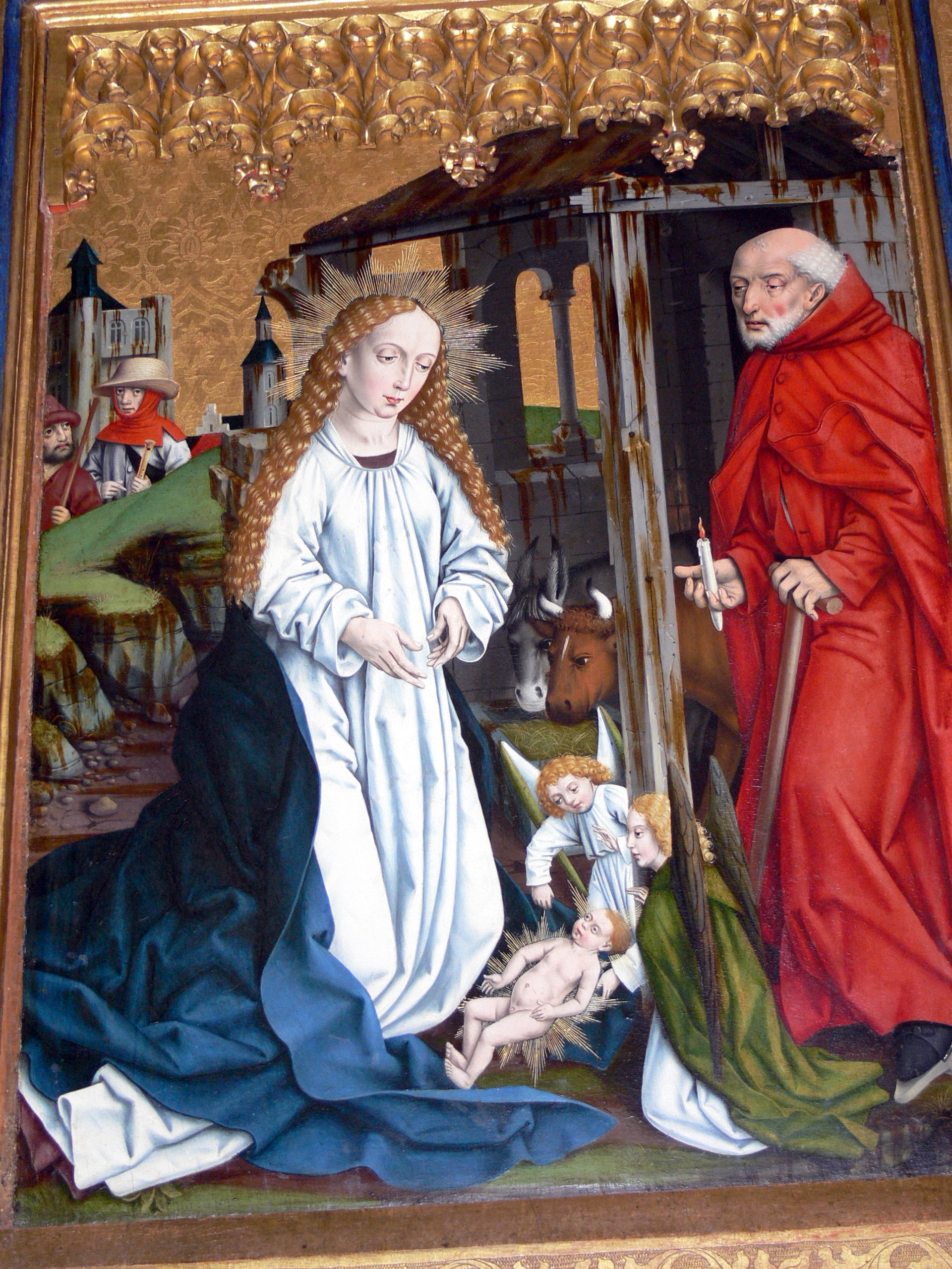 St.Jakob - Hochaltar -Geburt Christi