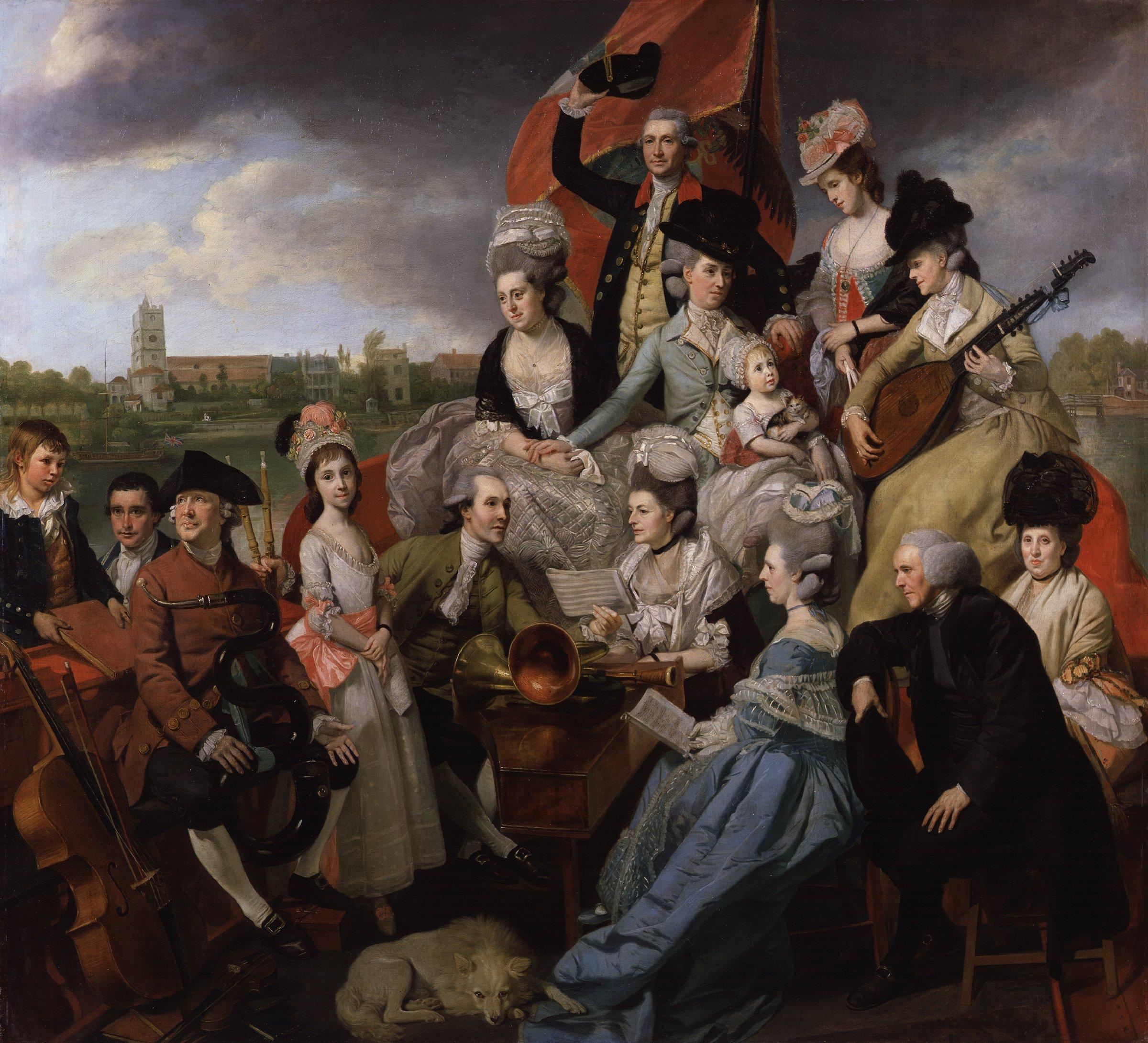 The Sharp Family by Johann Zoffany