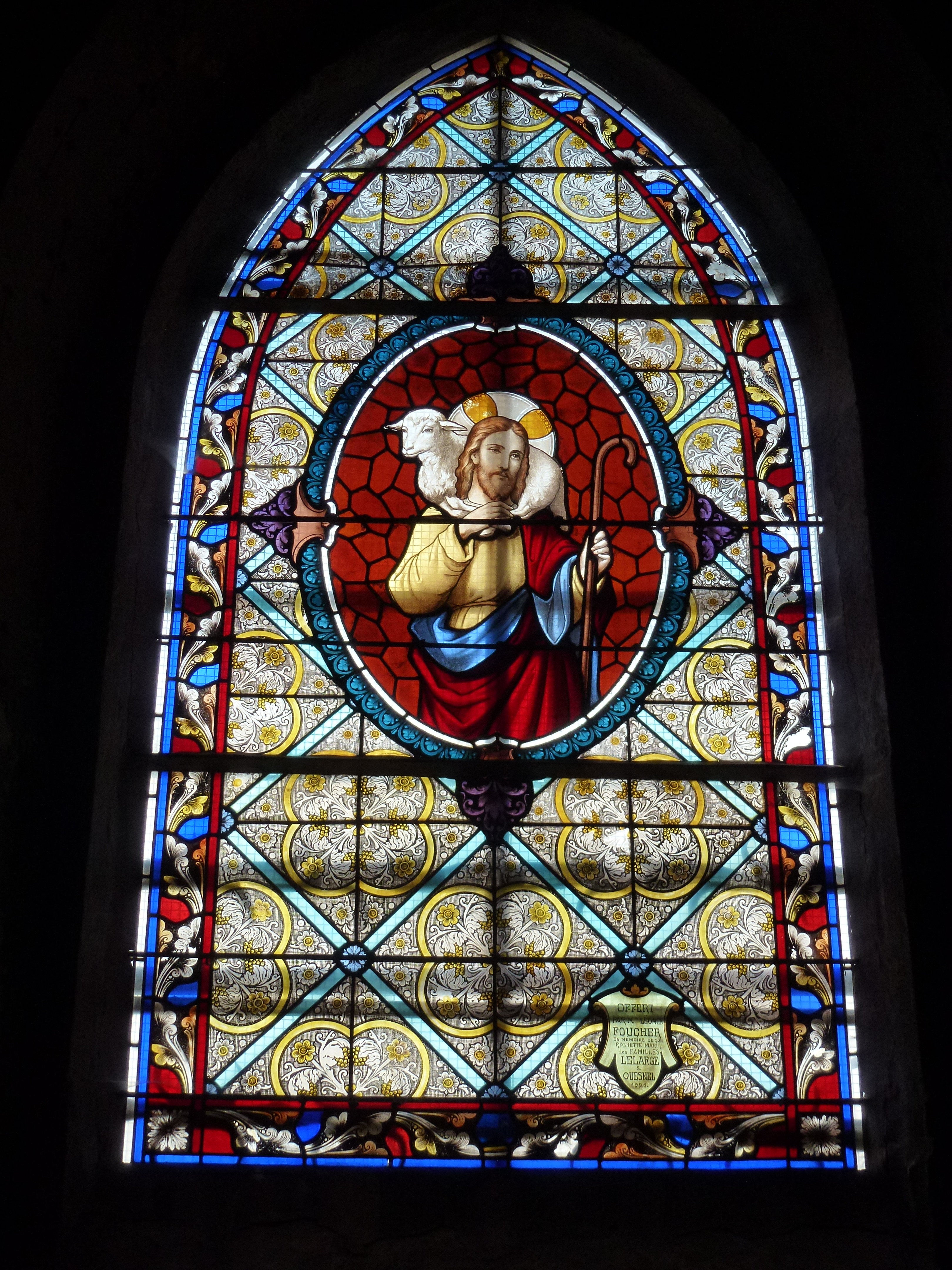 Thibouville (Eure, Fr) église Saint-Paterne, vitrail 08