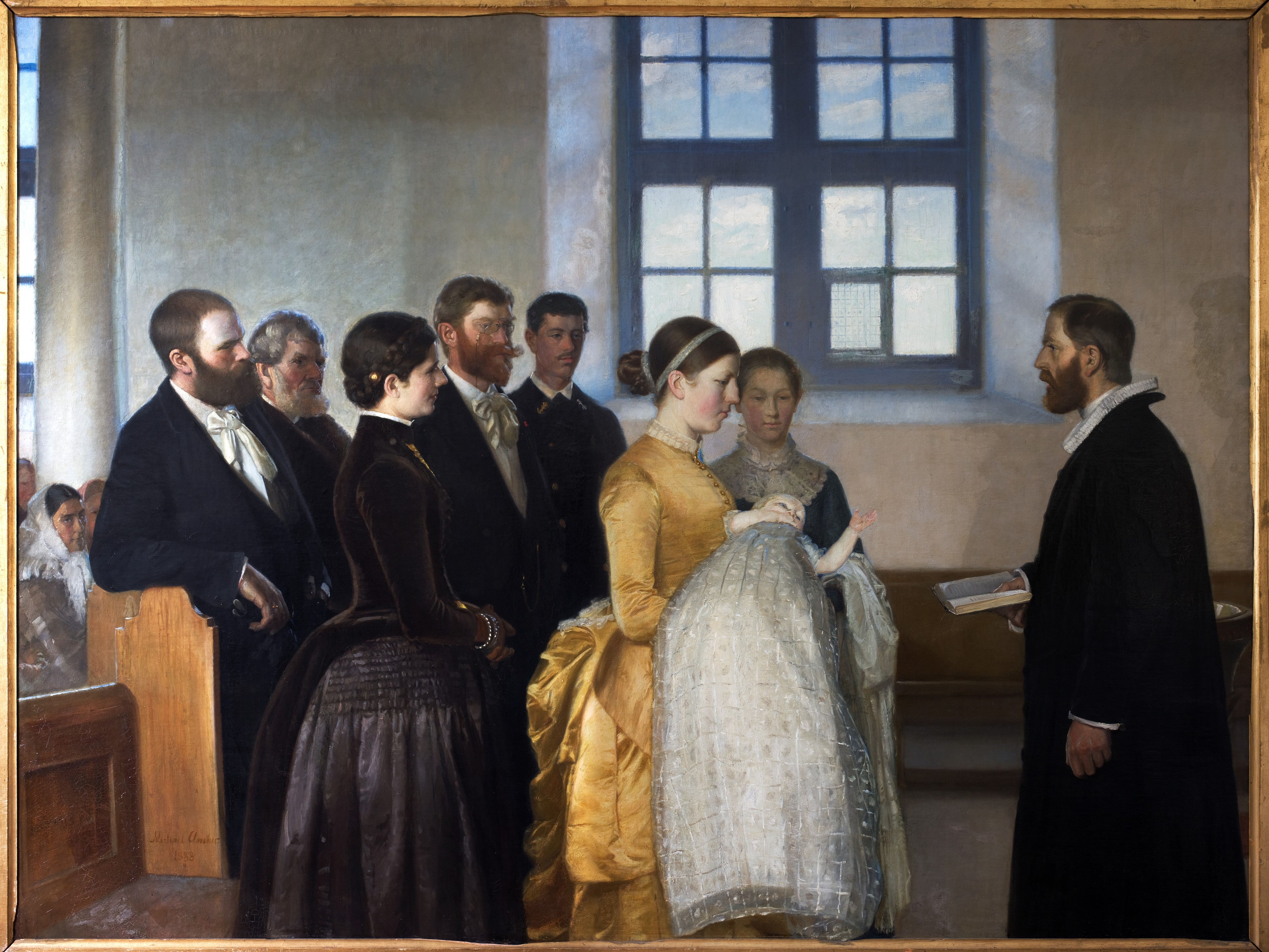A Baptism (Michael Ancher)