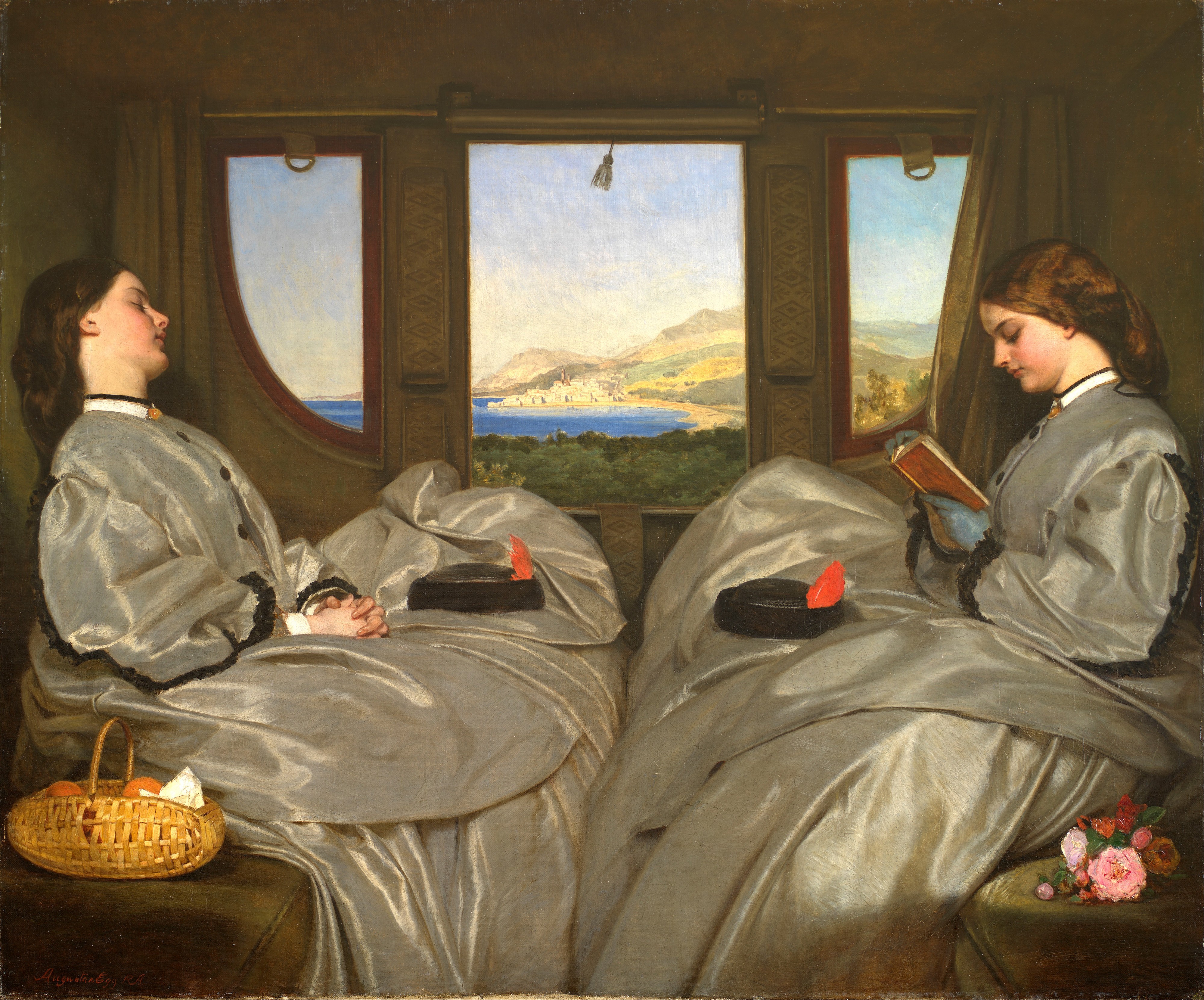 Augustus Leopold Egg - The Travelling Companions - Google Art Project