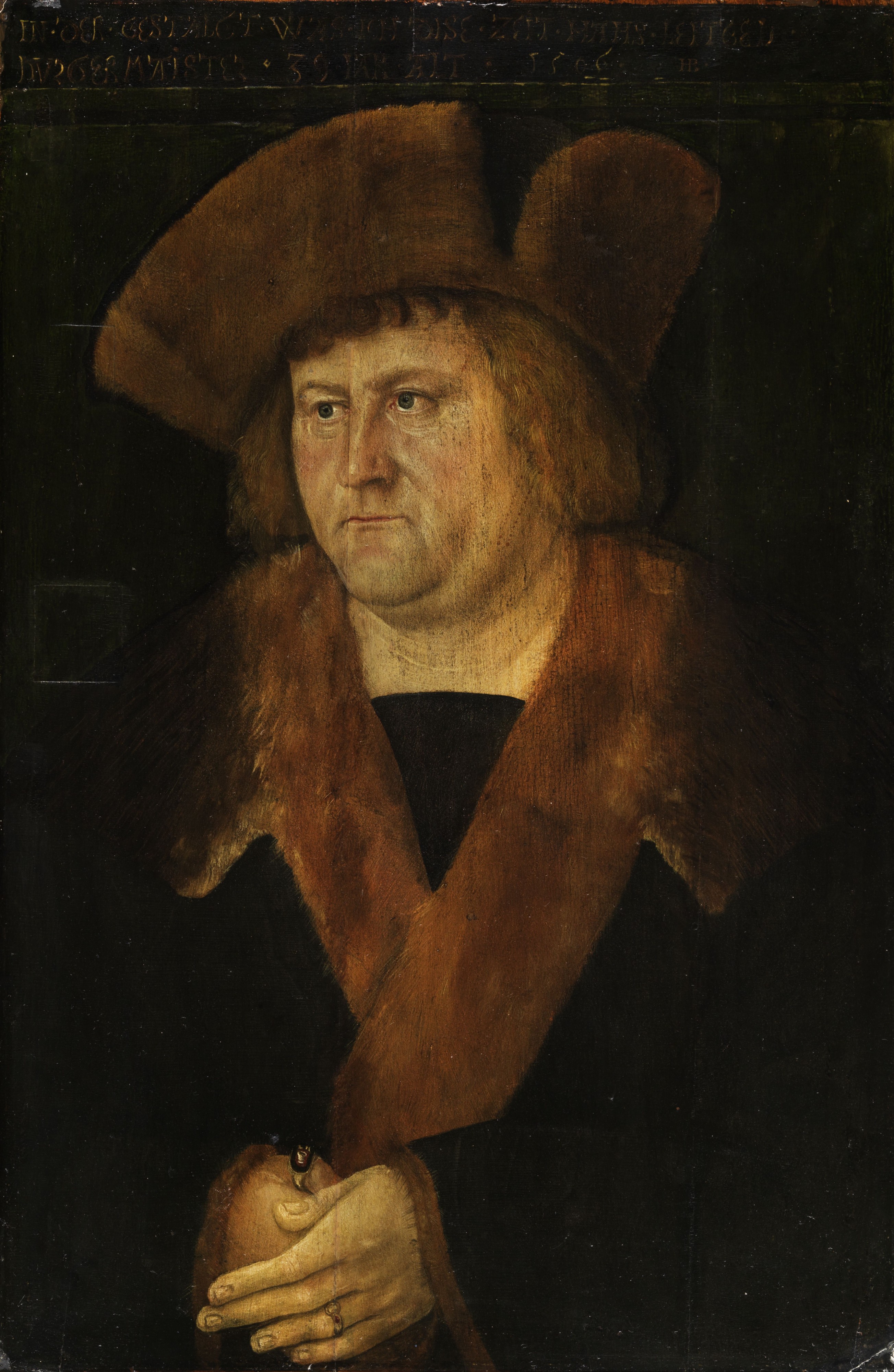 Brosamer (attr) Portrait des Bürgermeisters Hans Leitgeb 1506