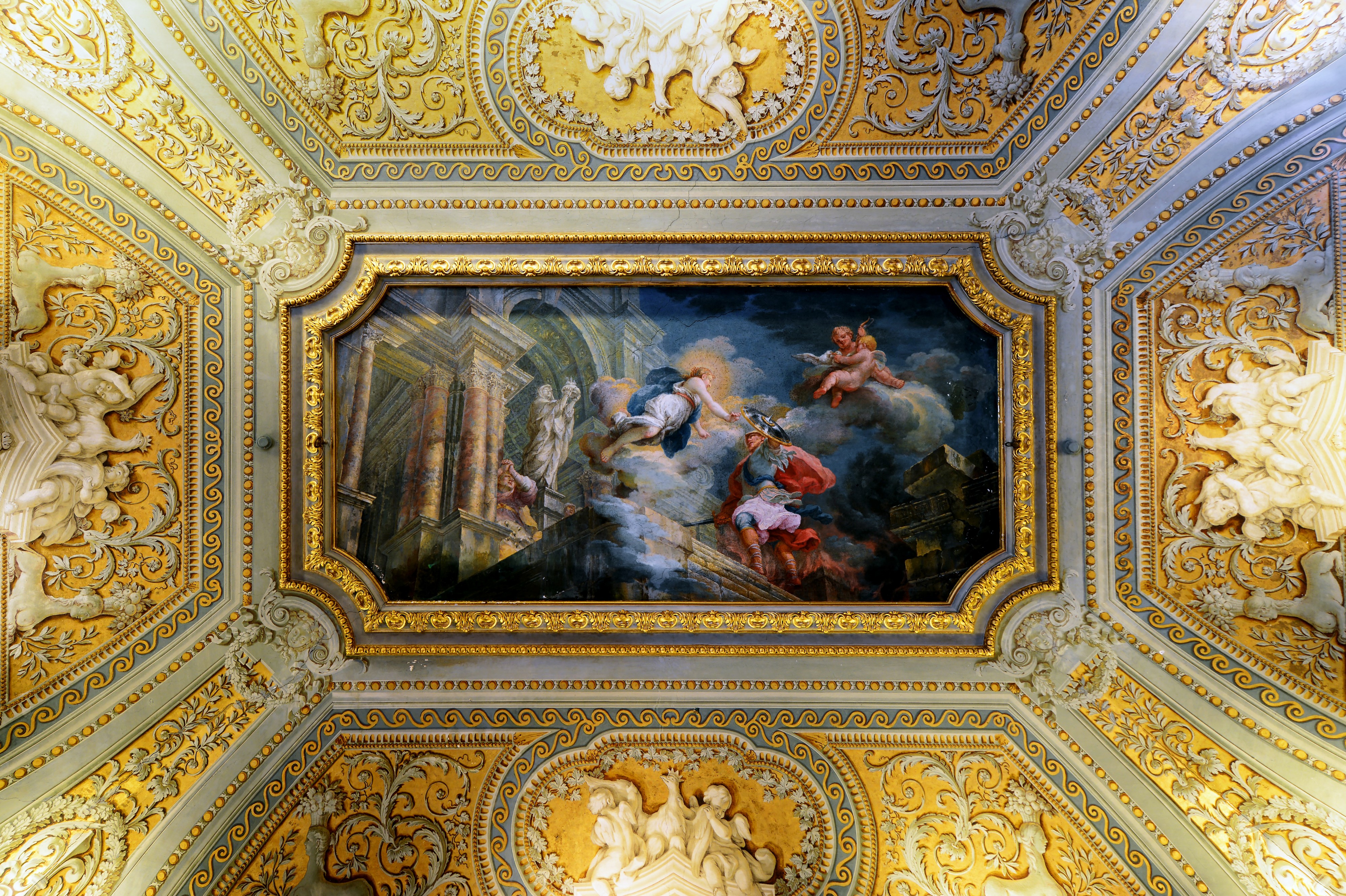 Ceiling in Galleria Doria Pamphilj (Roma)