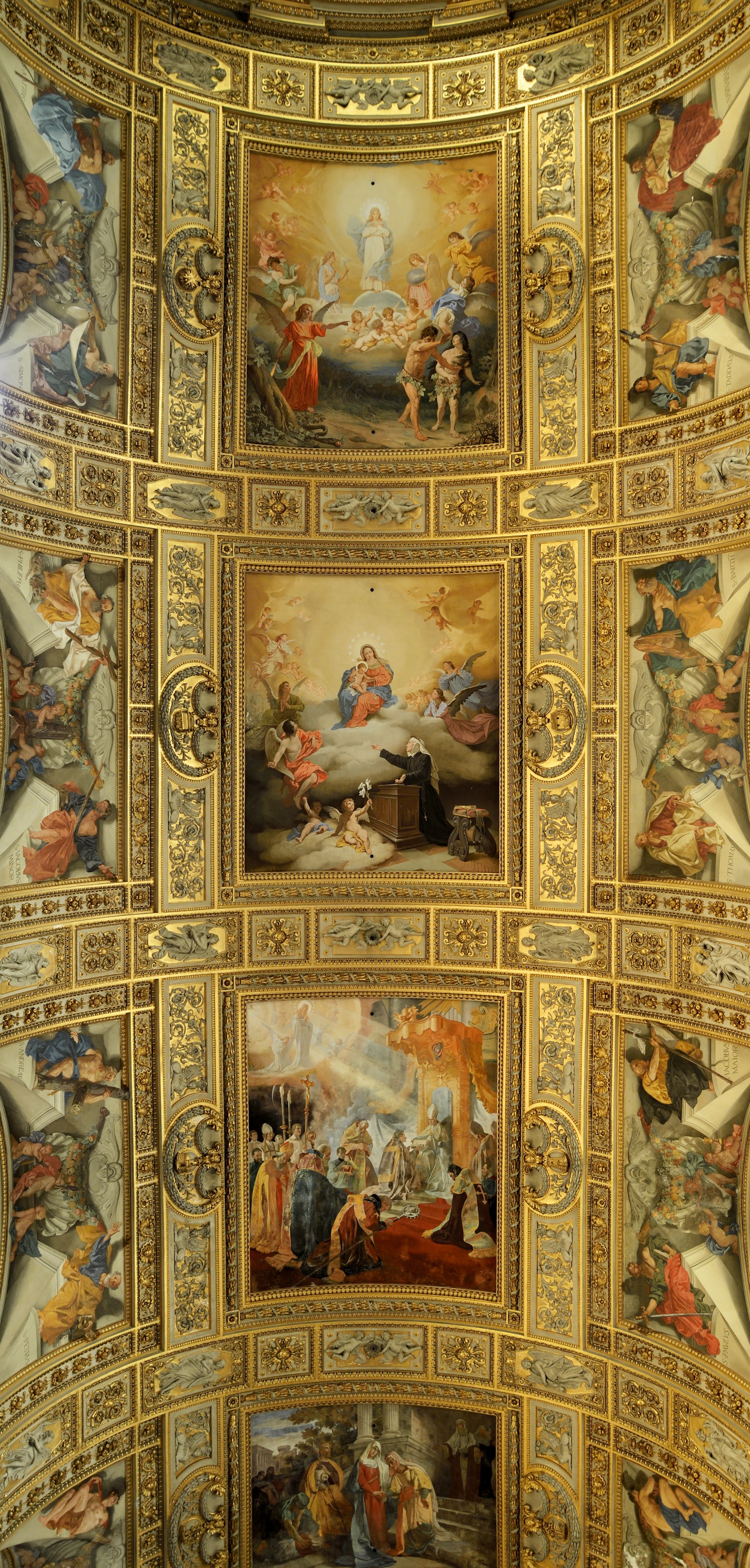 Ceiling of Sant'Andrea della Valle (Roma)