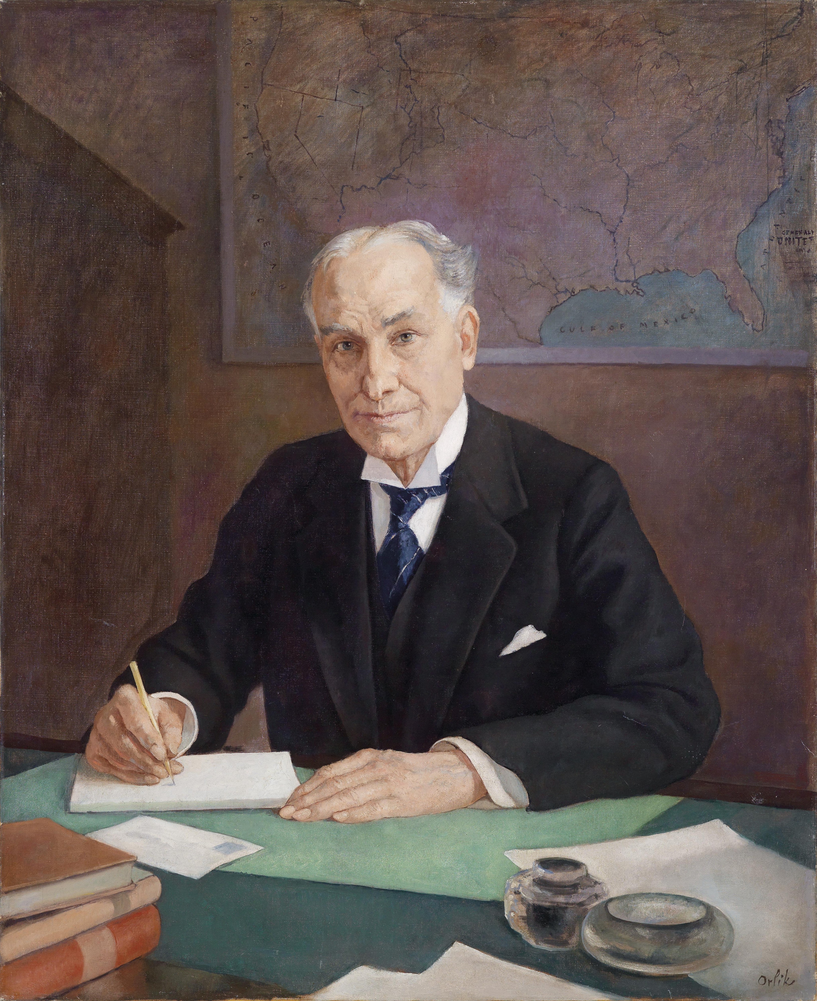 Emil Orlik Bildnis eines Herrn
