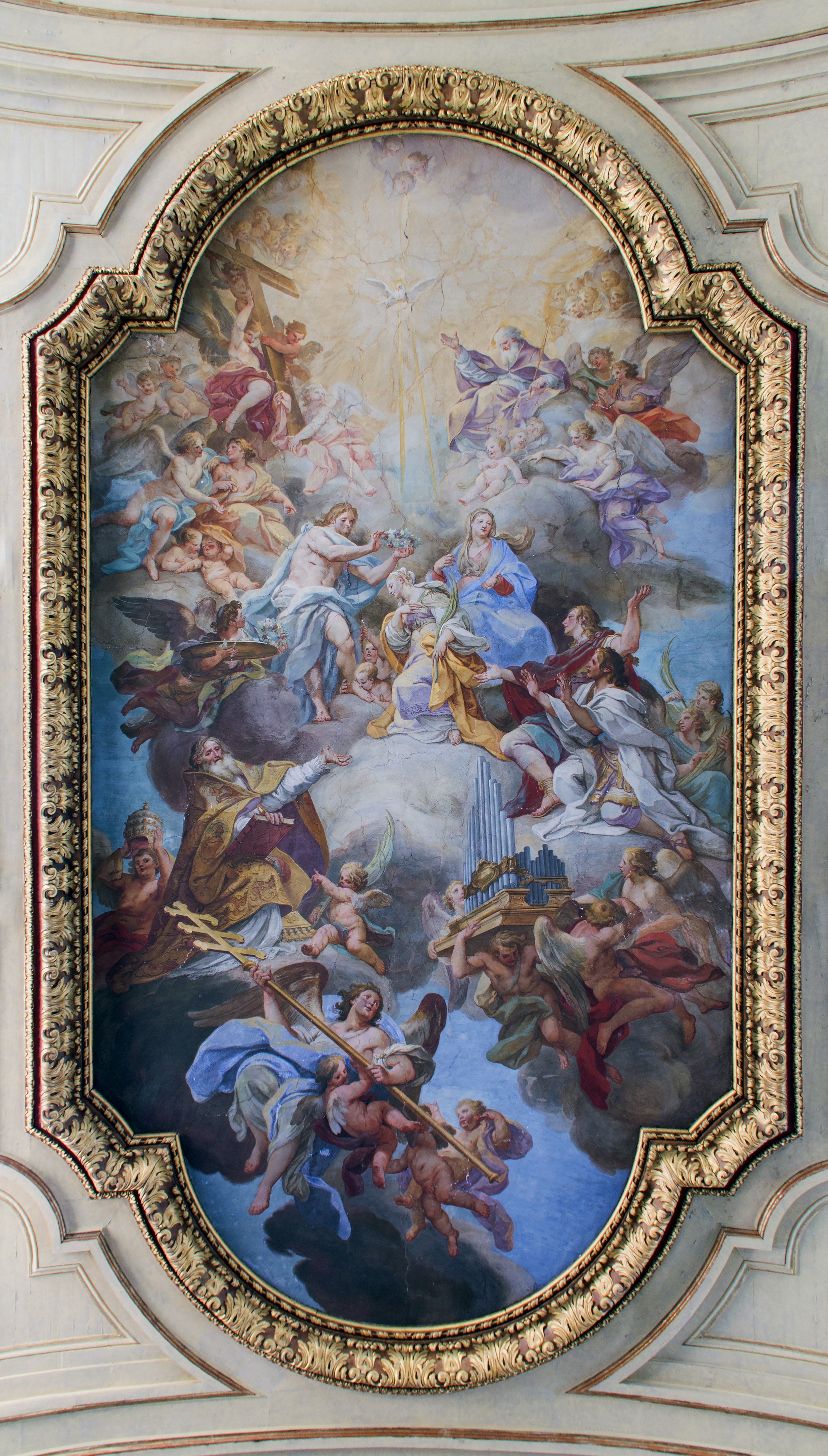 Glory of Santa Cecilia in Santa Cecilia (Rome)
