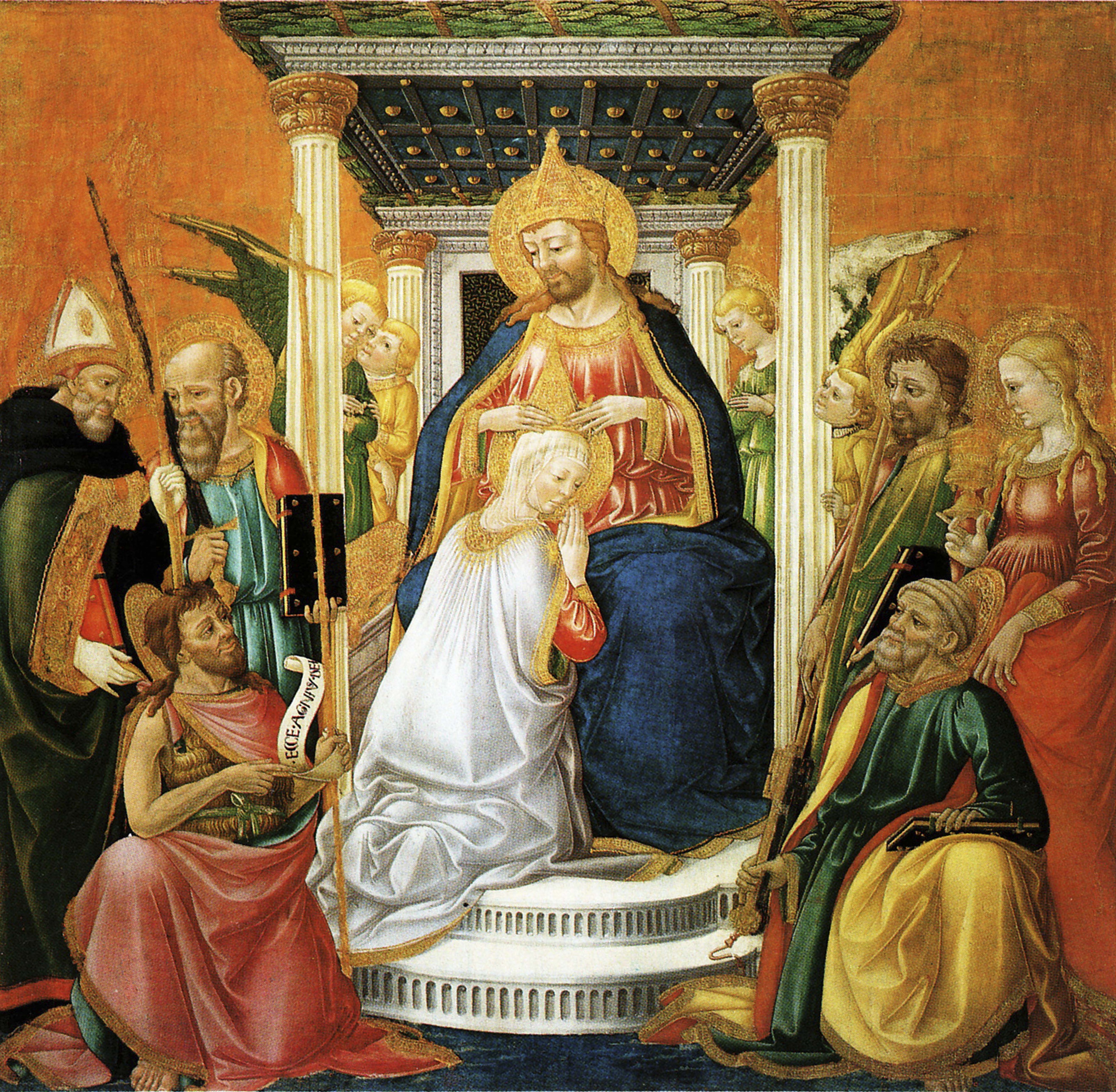 Incoronazione, neri di bicci