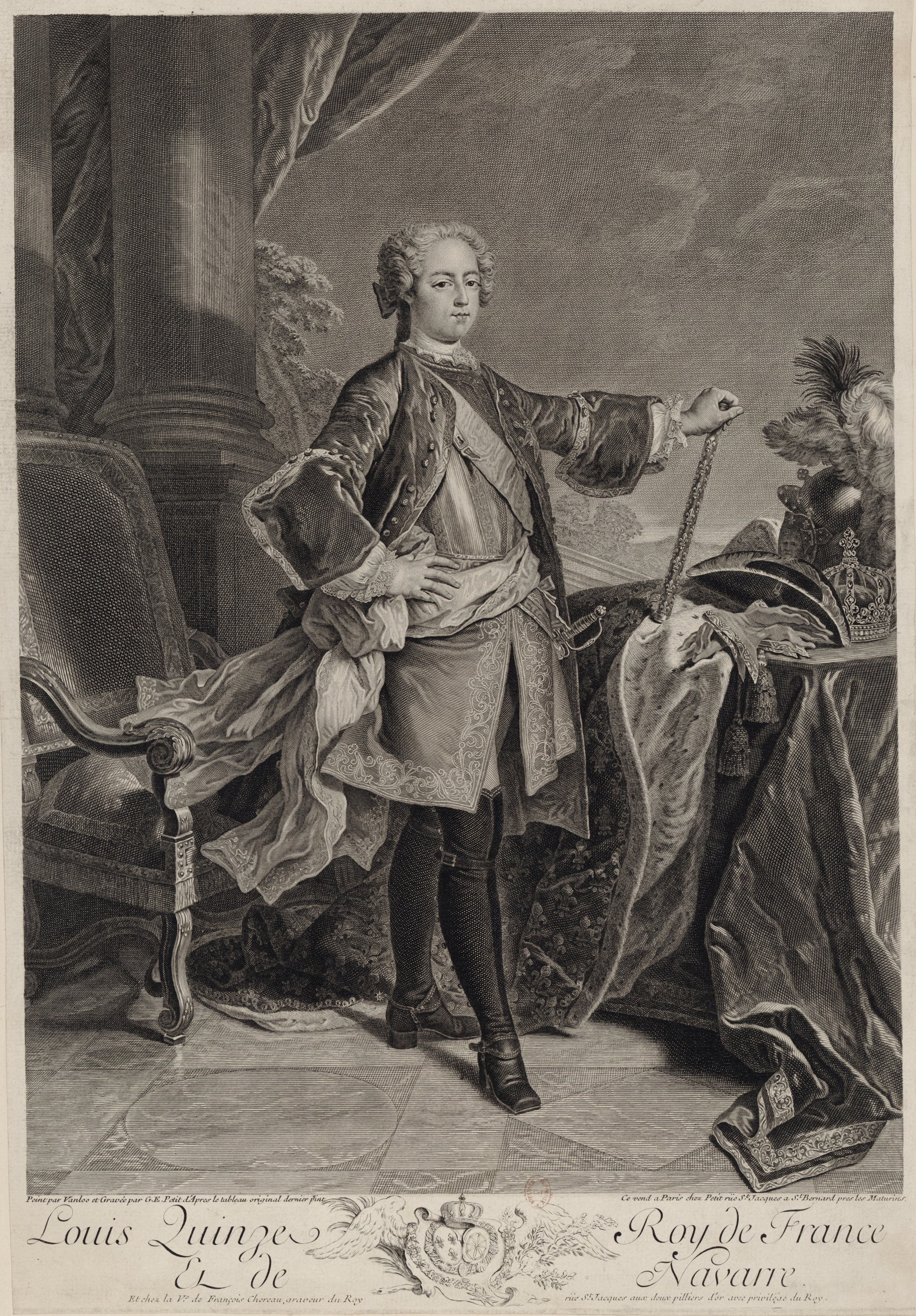 Louis XV - G. E. Petit 1771-74