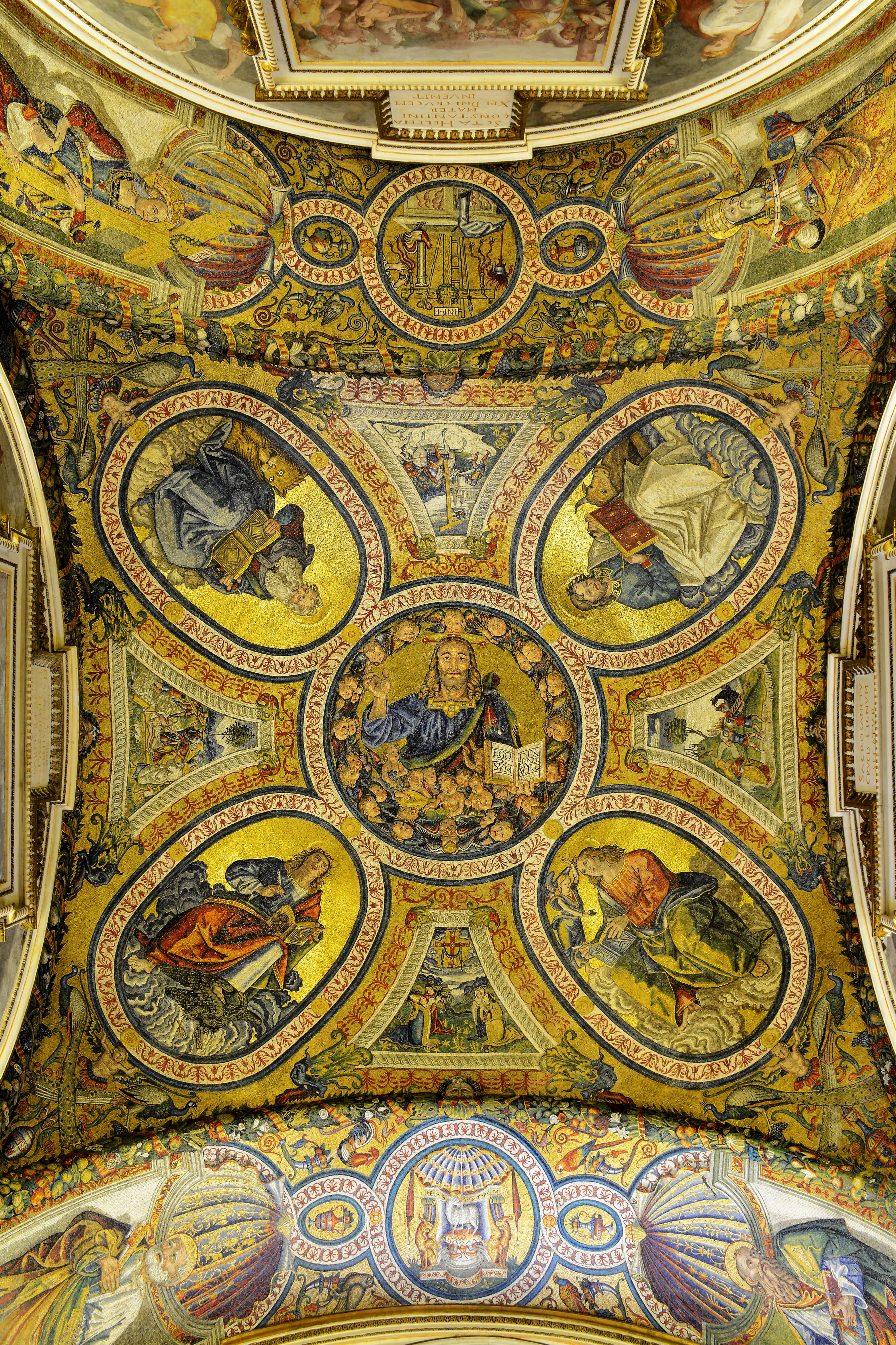 Mosaic of Santa Croce in Gerusalemme (Rome)
