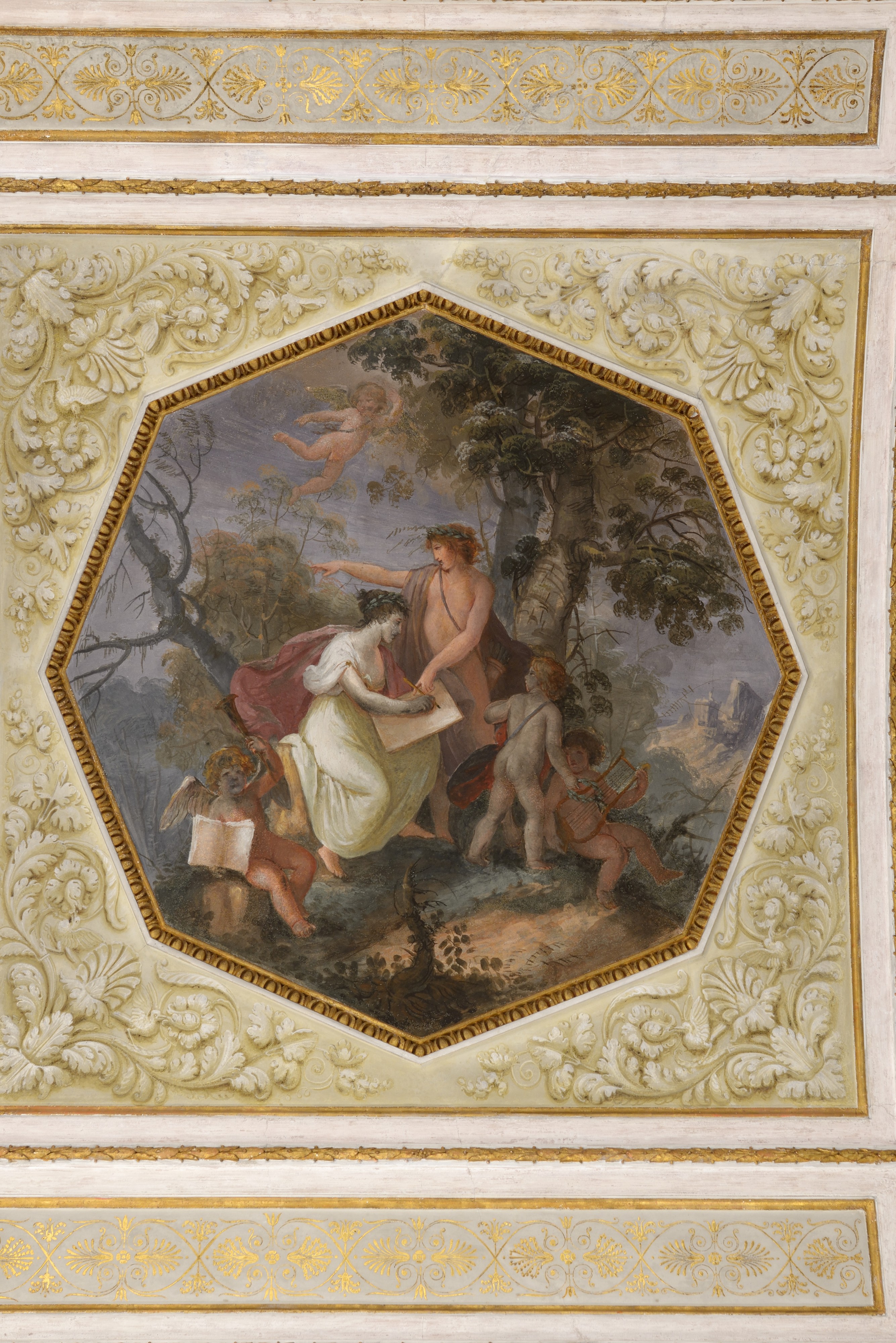 Museo Correr Ala Napoleonica affreschi soffitto 2 Venezia