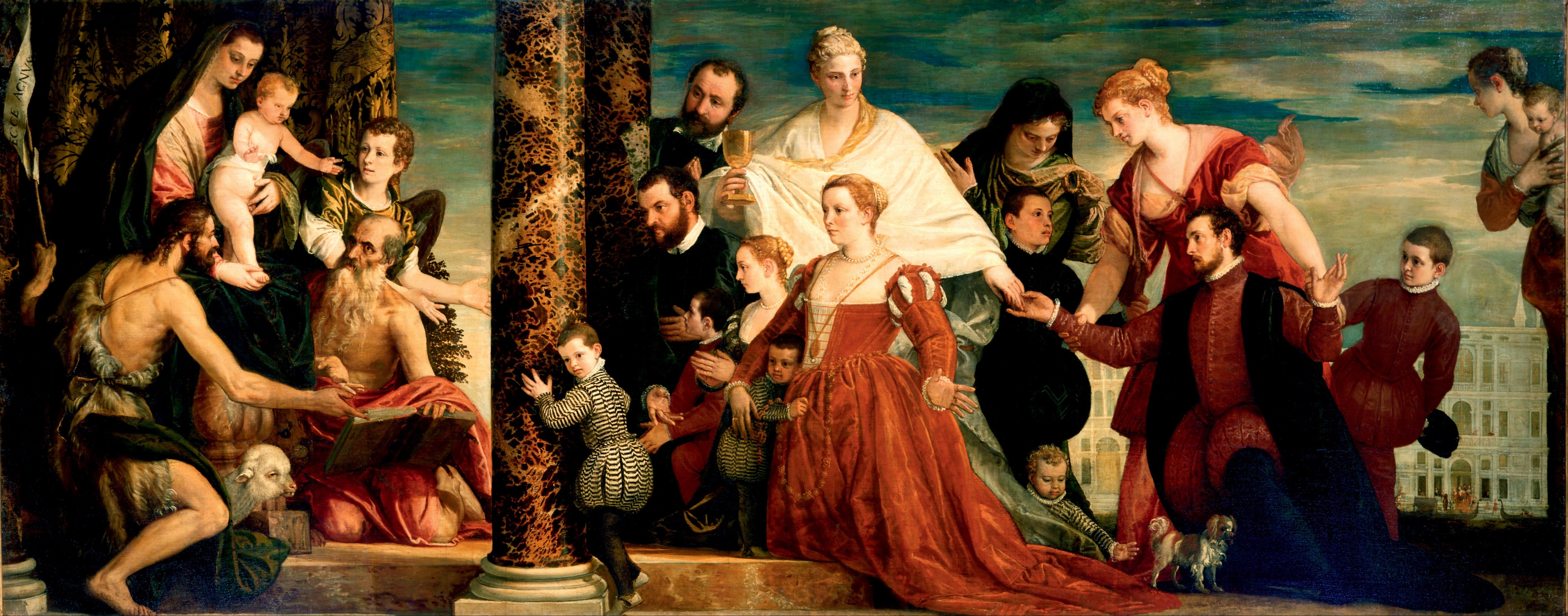 Paolo Veronese - The Madonna of the Cuccina Family - Google Art Project