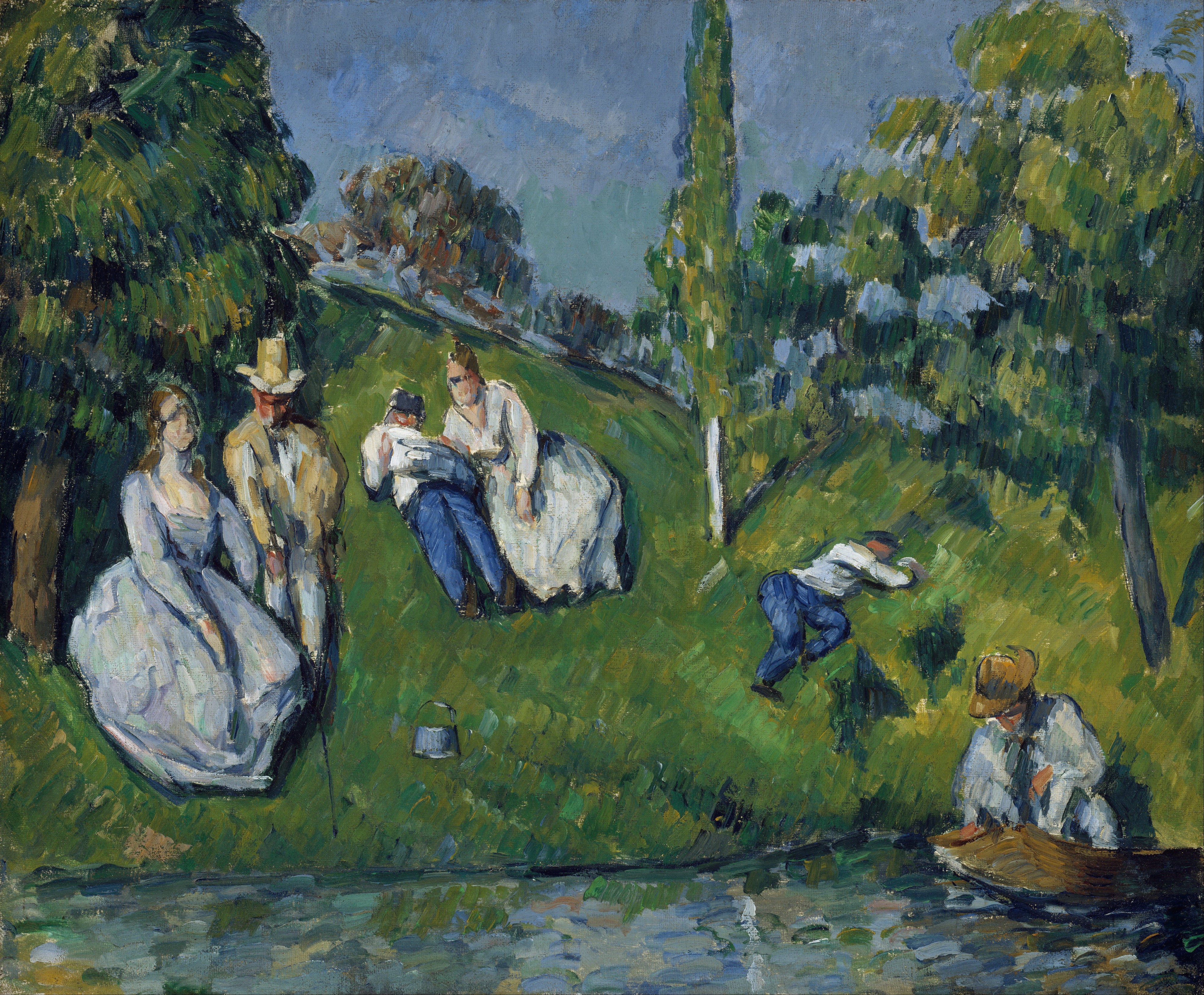 Paul Cézanne - The Pond - Google Art Project