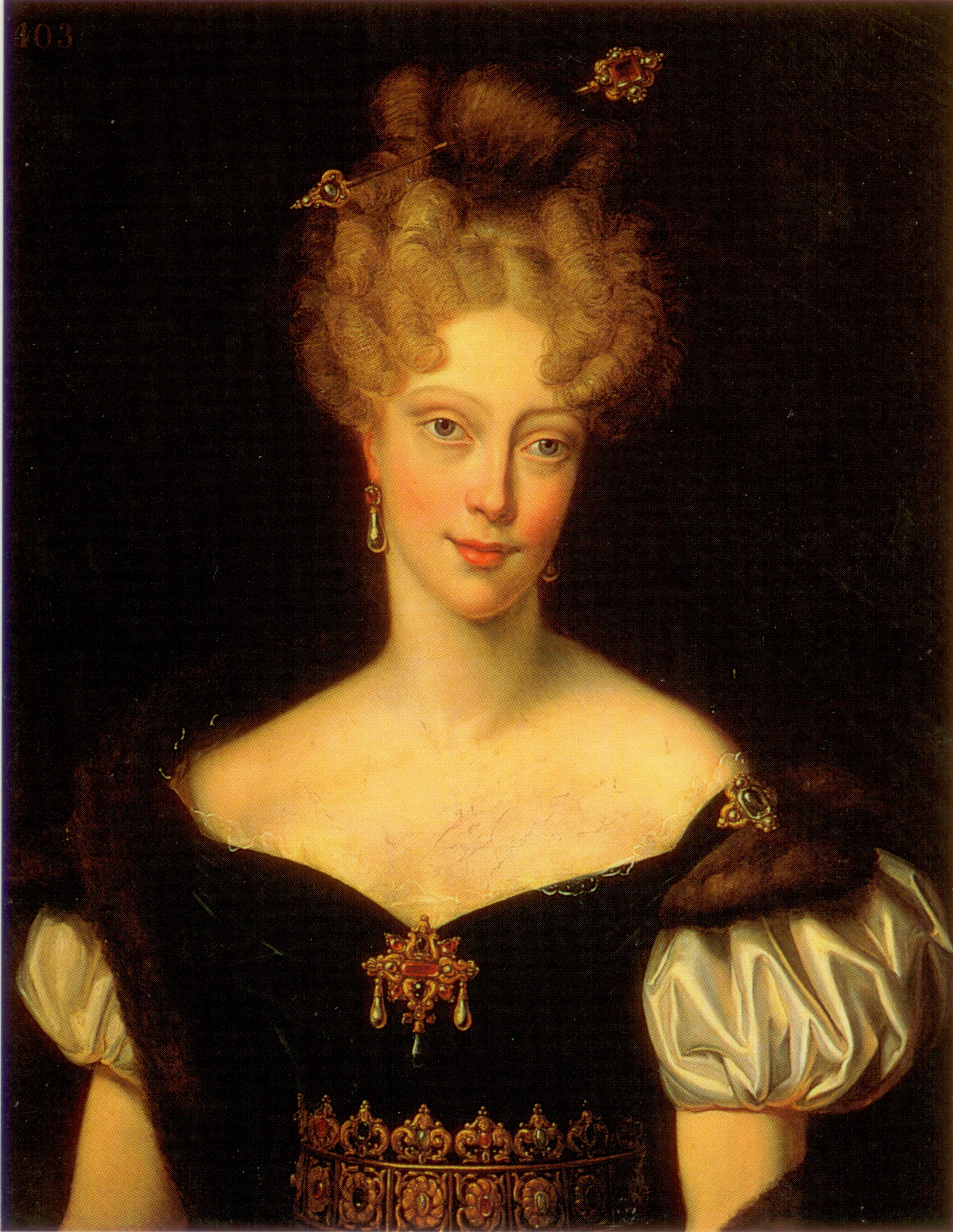 Portrait of Princess Marie Caroline of Naples and Sicily (1798–1870) (1798–1870), Duchess of Berry by Charles Rauch