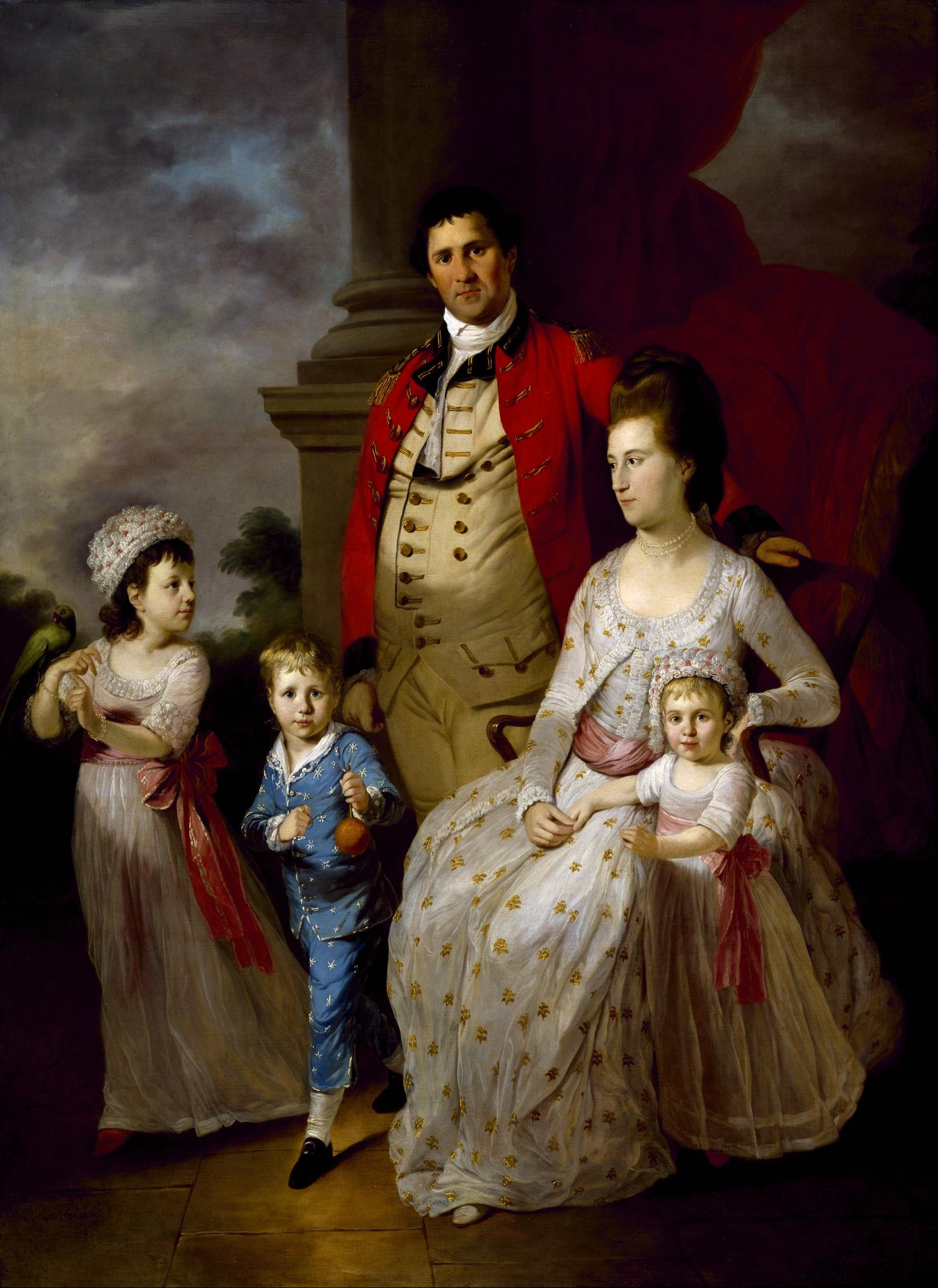 Tilly Kettle - Colonel John Fortnum and Family - Google Art Project