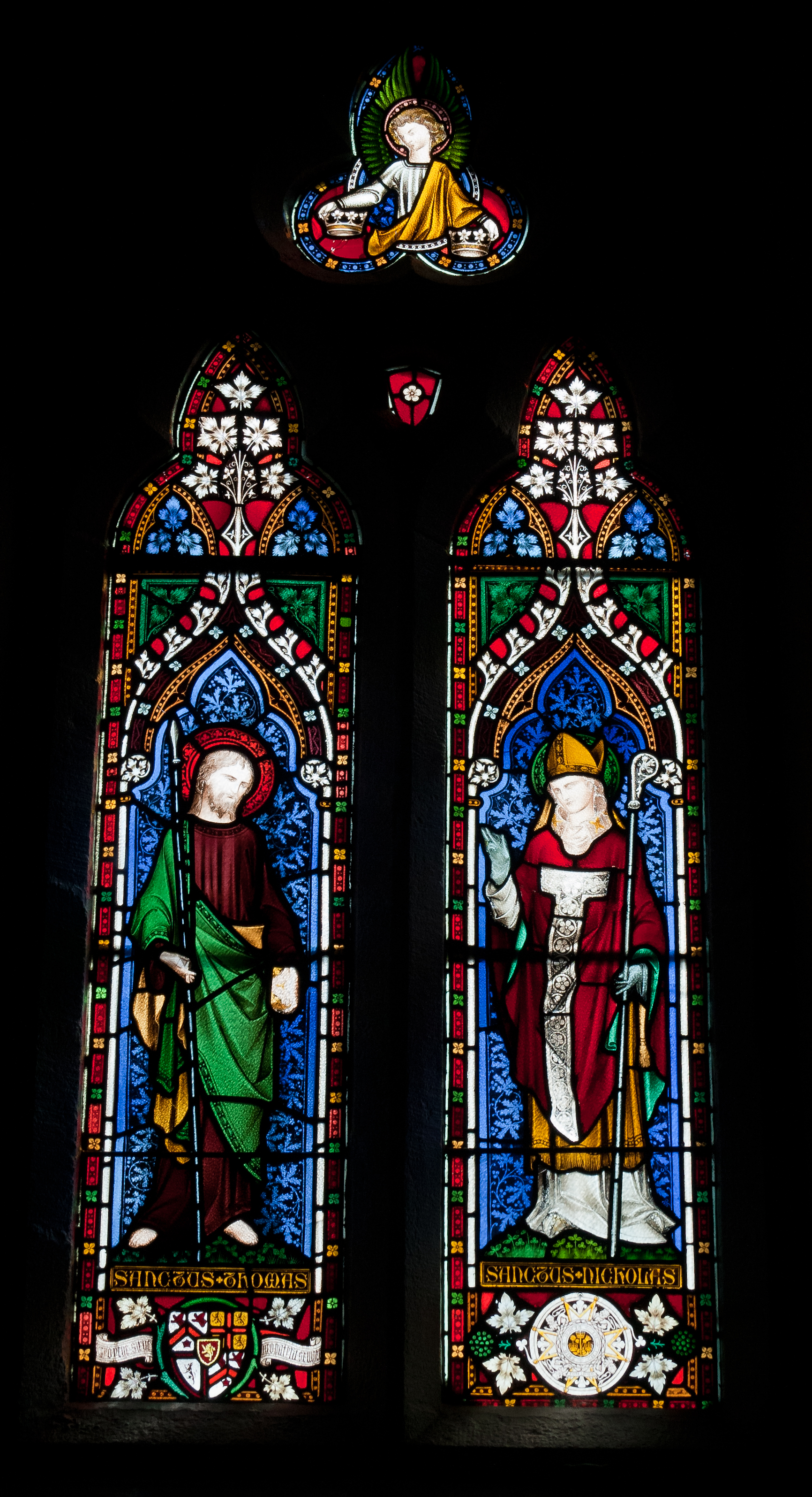 Wexford Church of the Immaculate Conception South Aisle Window Saints Thomas and Nicholas 2010 09 29