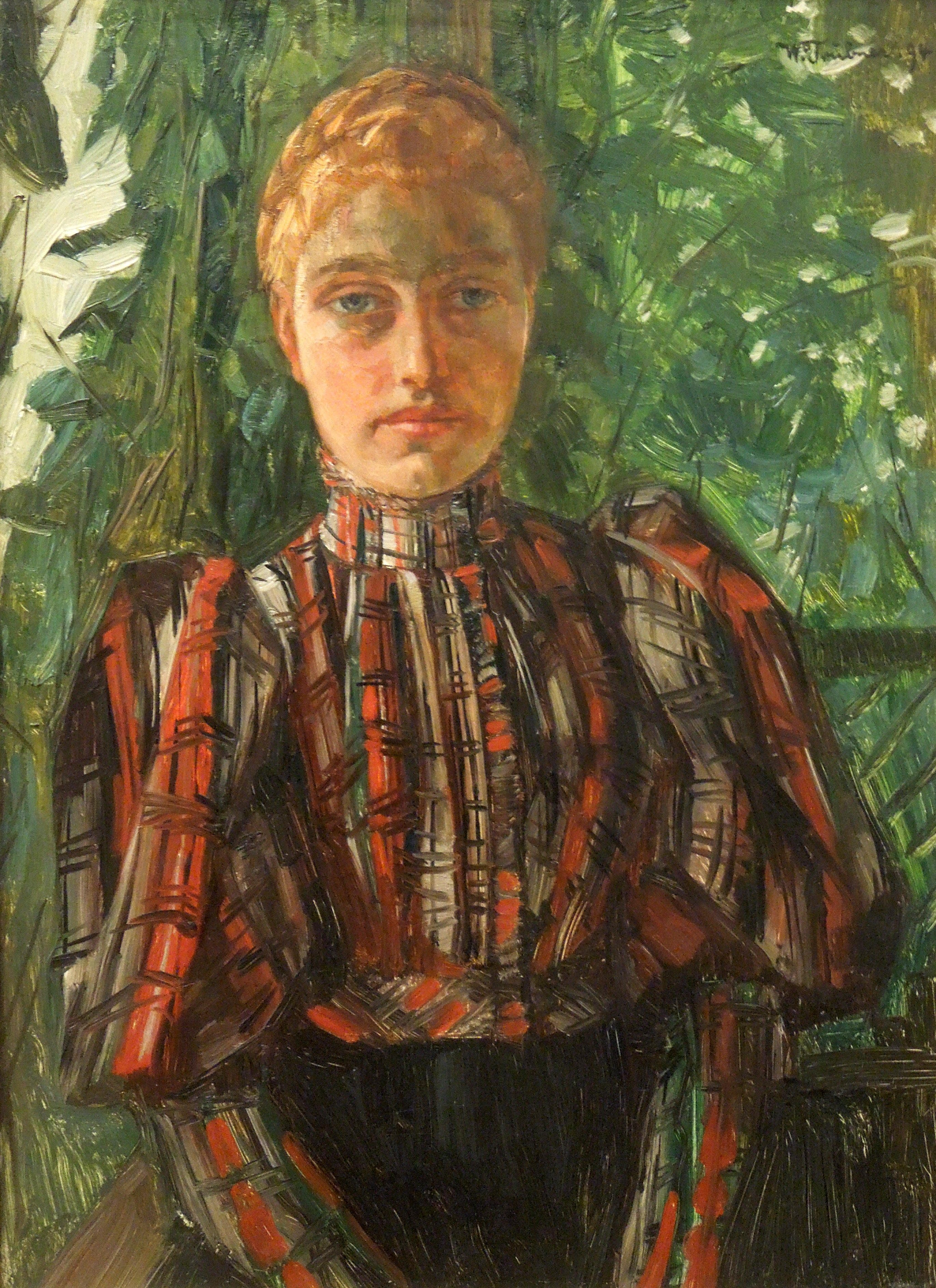 Wilhelm Trübner - Studium portretowe