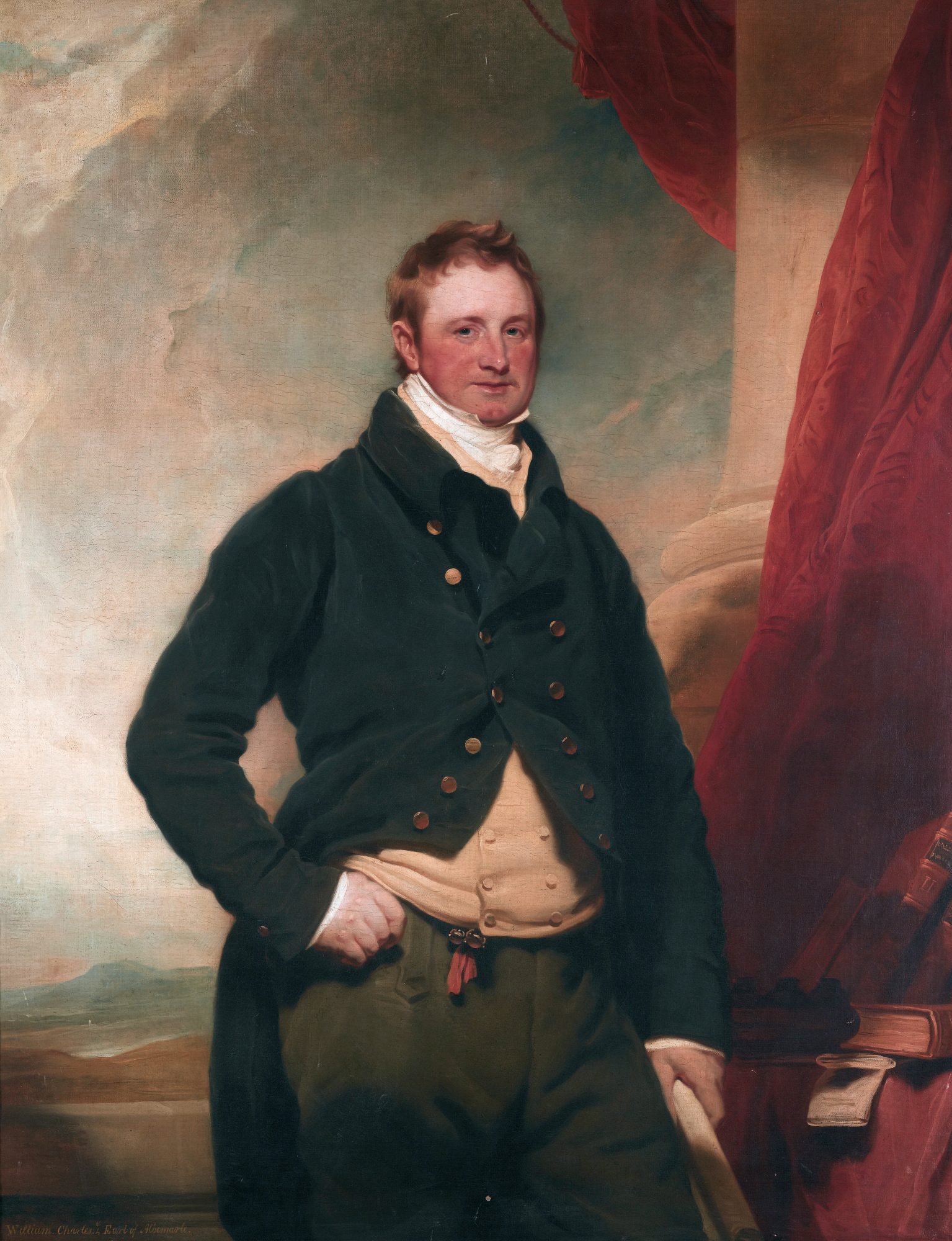 William Keppel, 4th earl of Albemarle (1772-1849), by Martin Archer Shee