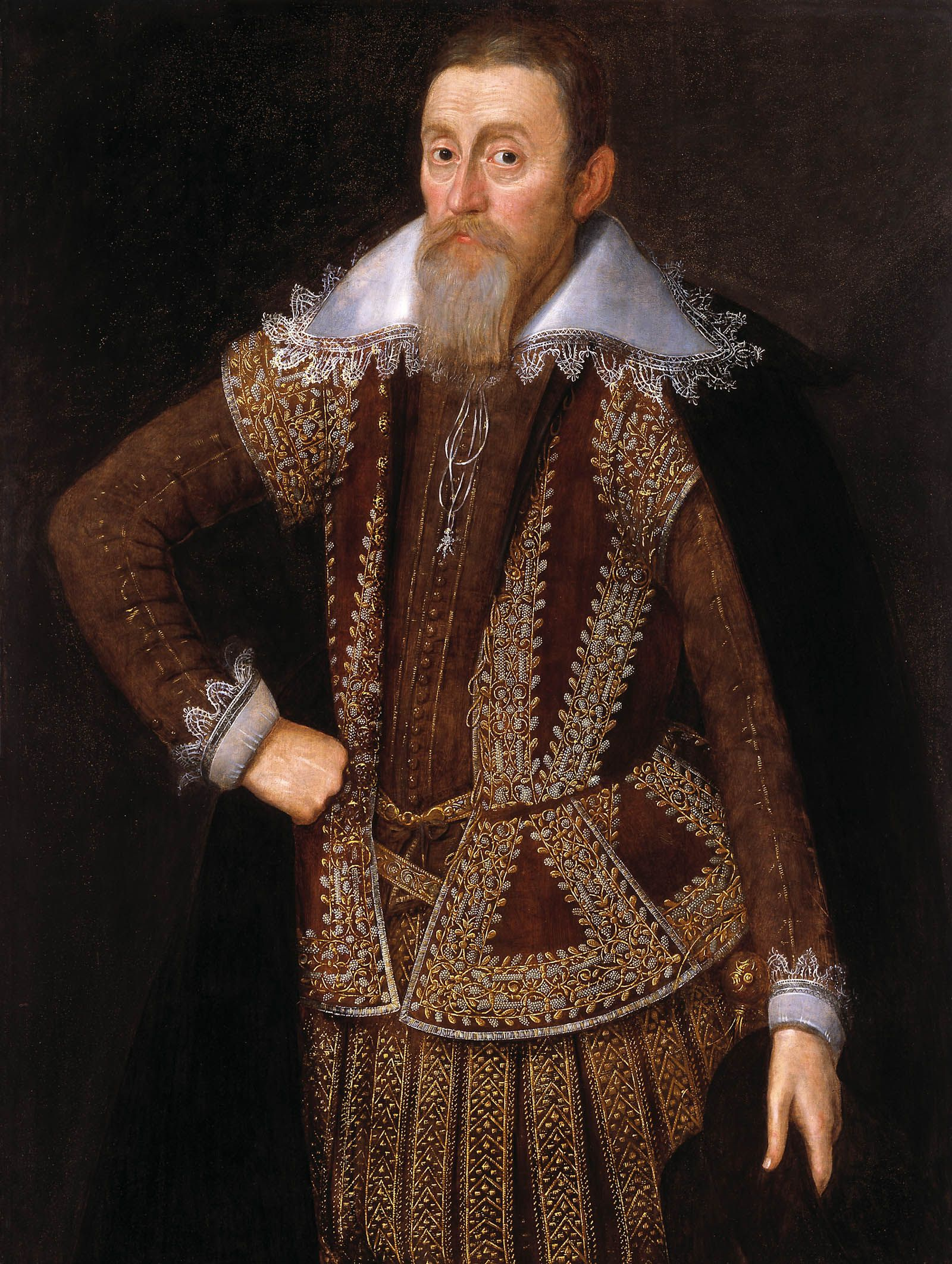 William Parker, 4th Baron Monteagle and 11th Baron Morley by John de Critz