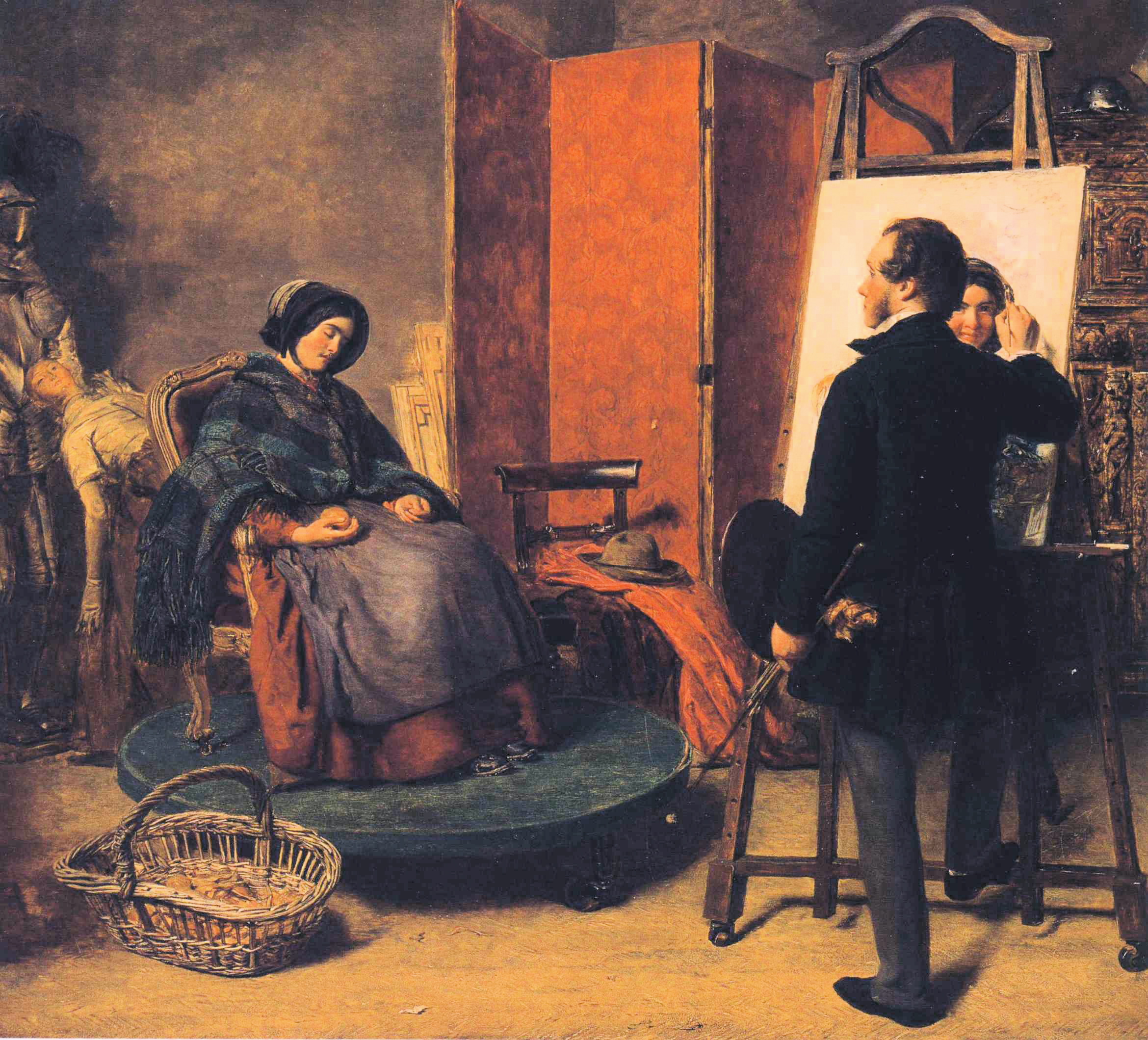 William Powell Frith - The Sleeping Model