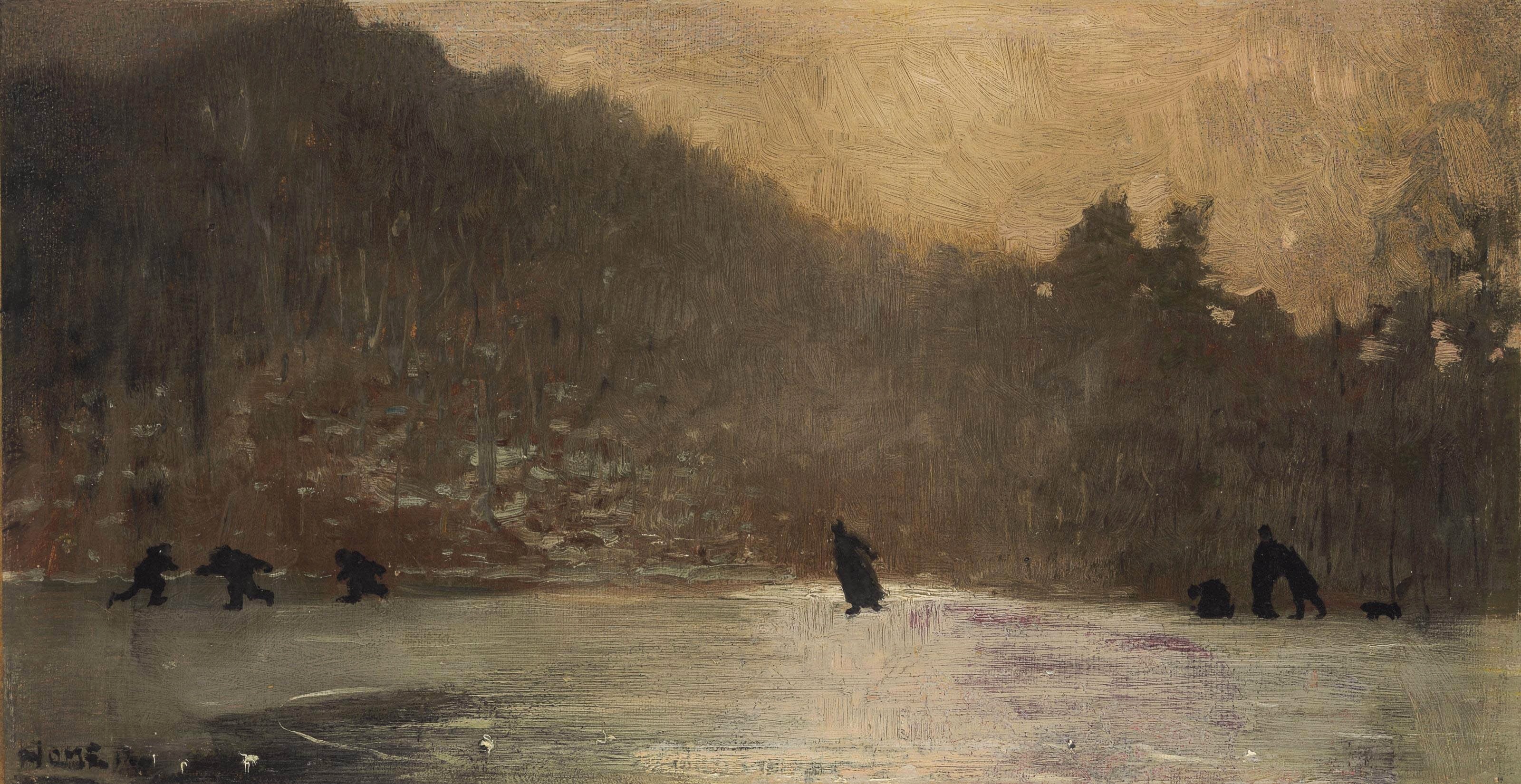 Winslow Homer - Skating