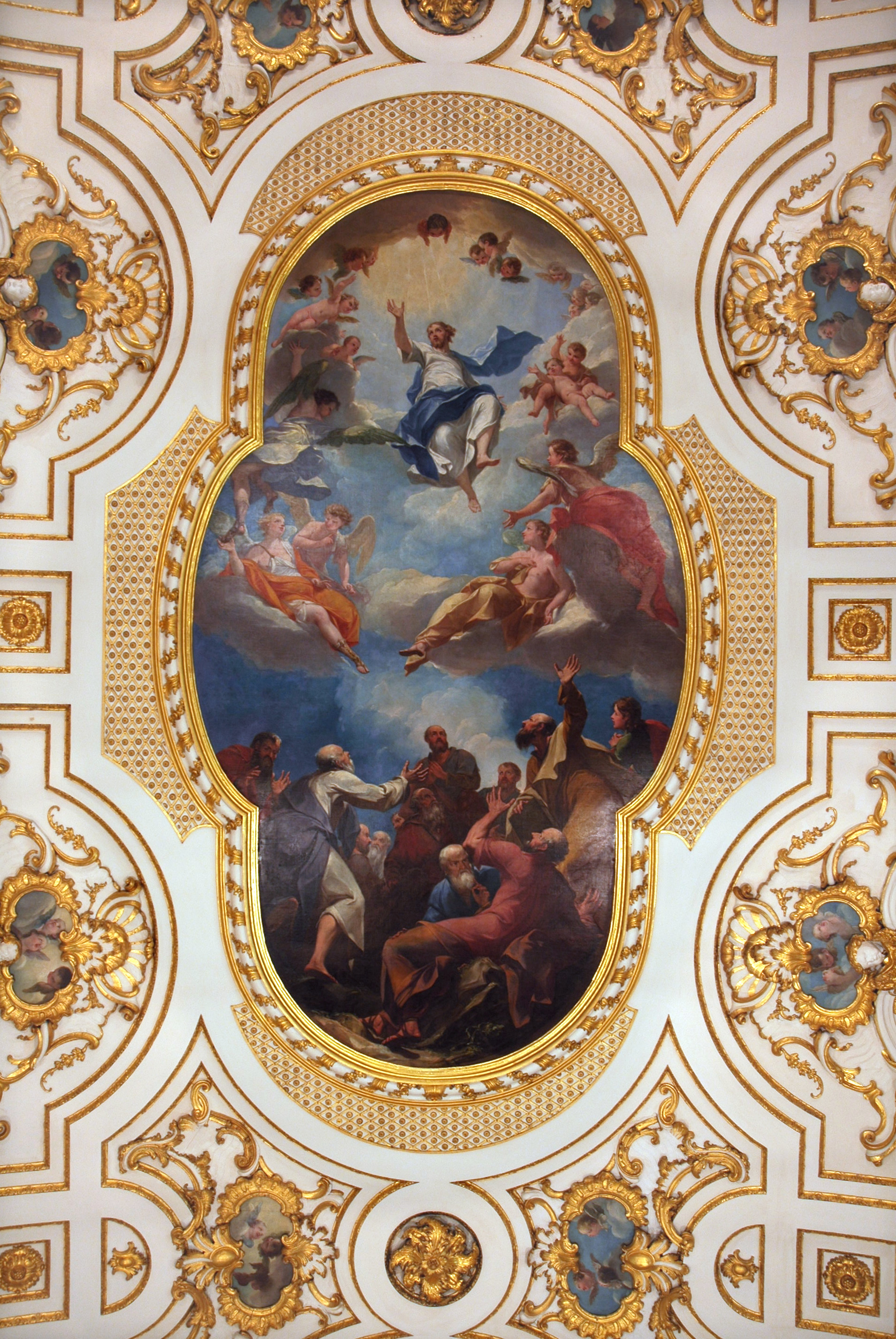Witley baroque ceiling