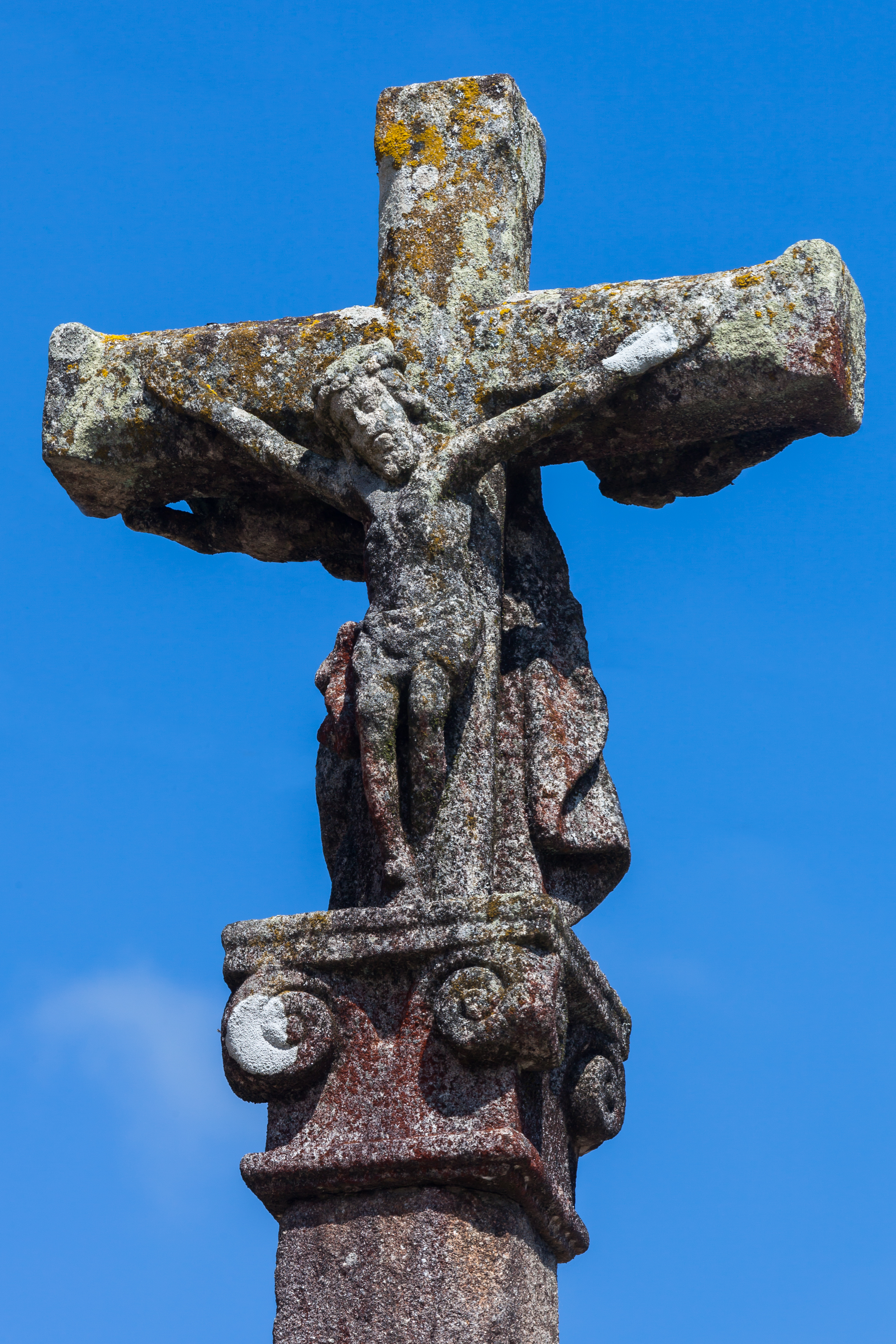 2014. Cruceiro en Fontecada Santa Comba Galiza